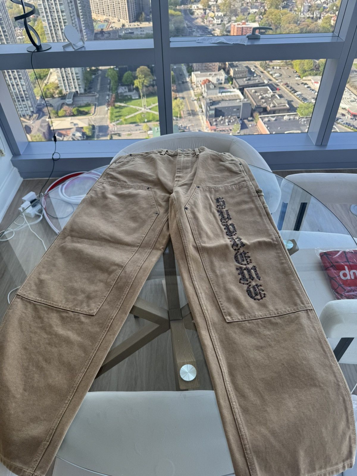 Supreme × The Great China Wall Supreme The Great China Wall Double Knee Painter Pant Size US 30 / EU 46 - 3 Thumbnail