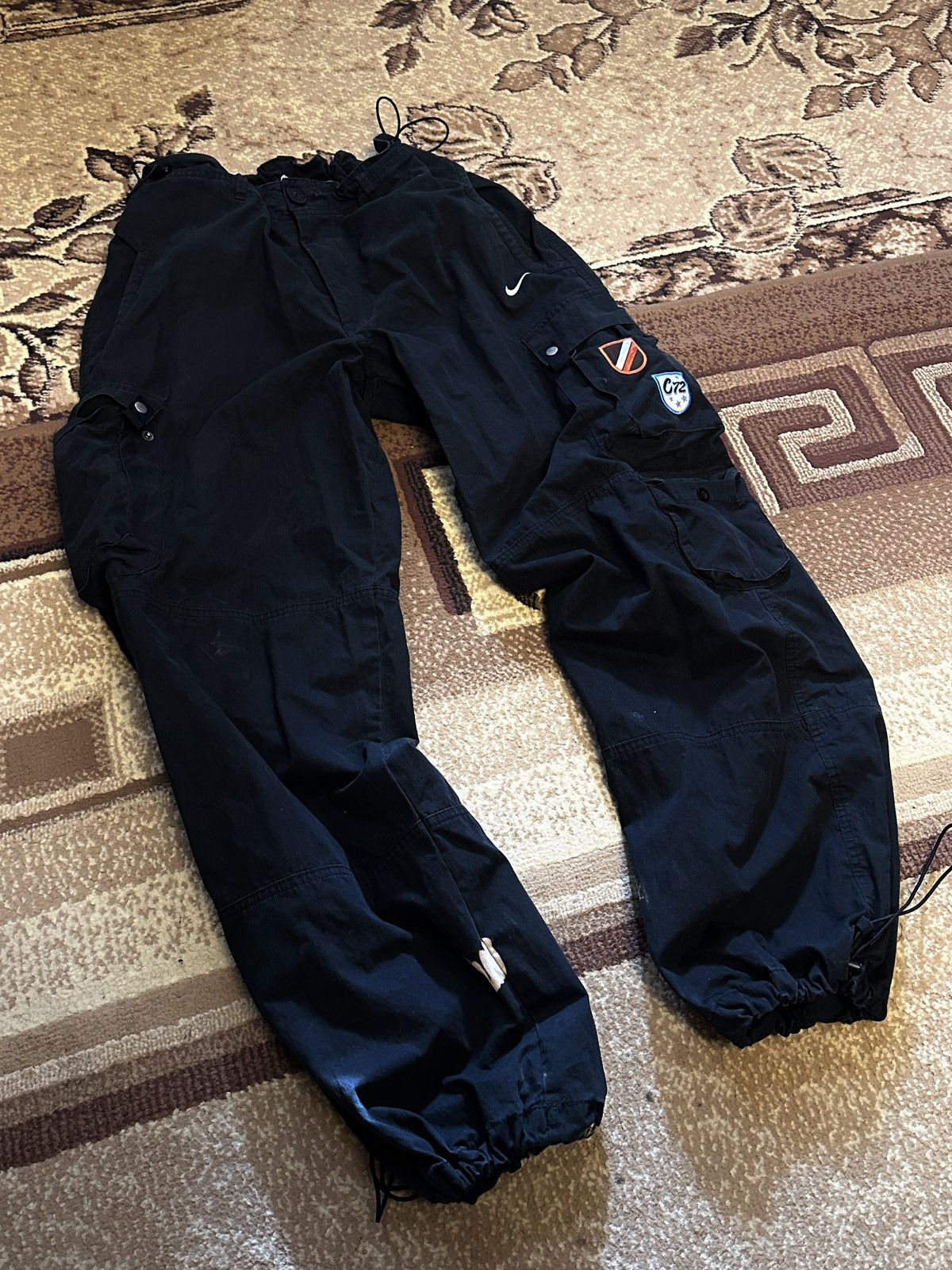 Corteiz × Nike Vintage Nike Cortez Cargo Pants - L Size US 34 / EU 50 - 1 Thumbnail
