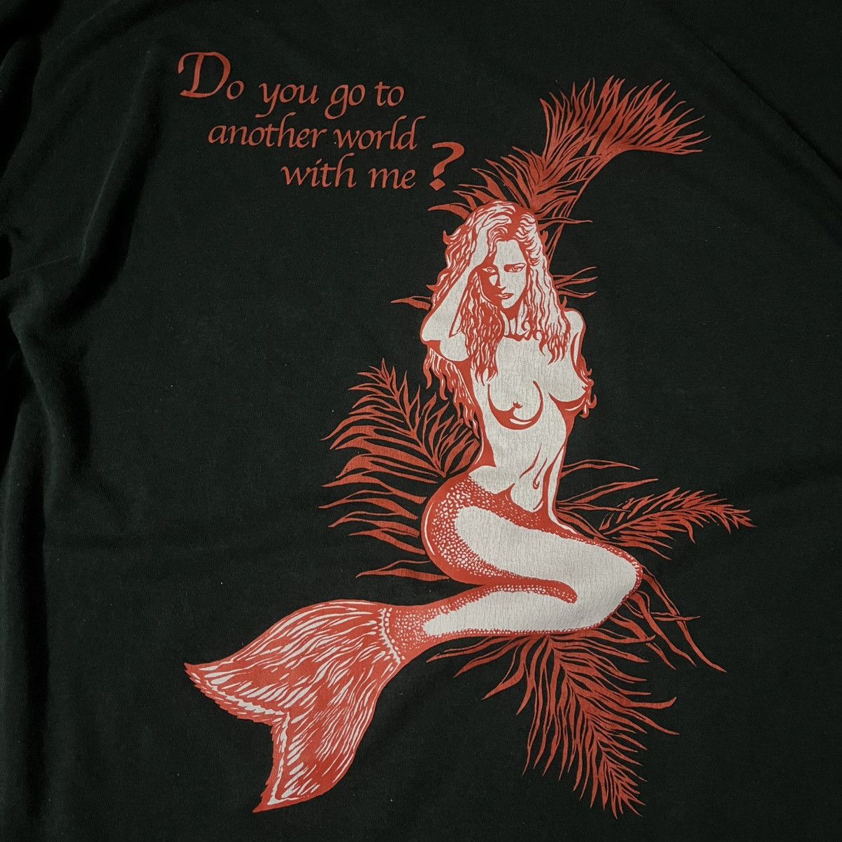 Jerzees Ultra Rare 1980s Flirty Porn Star Tee Size US XL / EU 56 / 4 - 2 Thumbnail