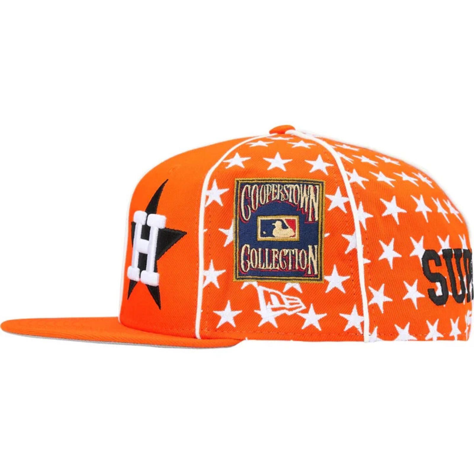 New Era Supreme Mitchell & Ness Teams New Era 59Fifty Fitted Hat Size ONE SIZE - 3 Thumbnail