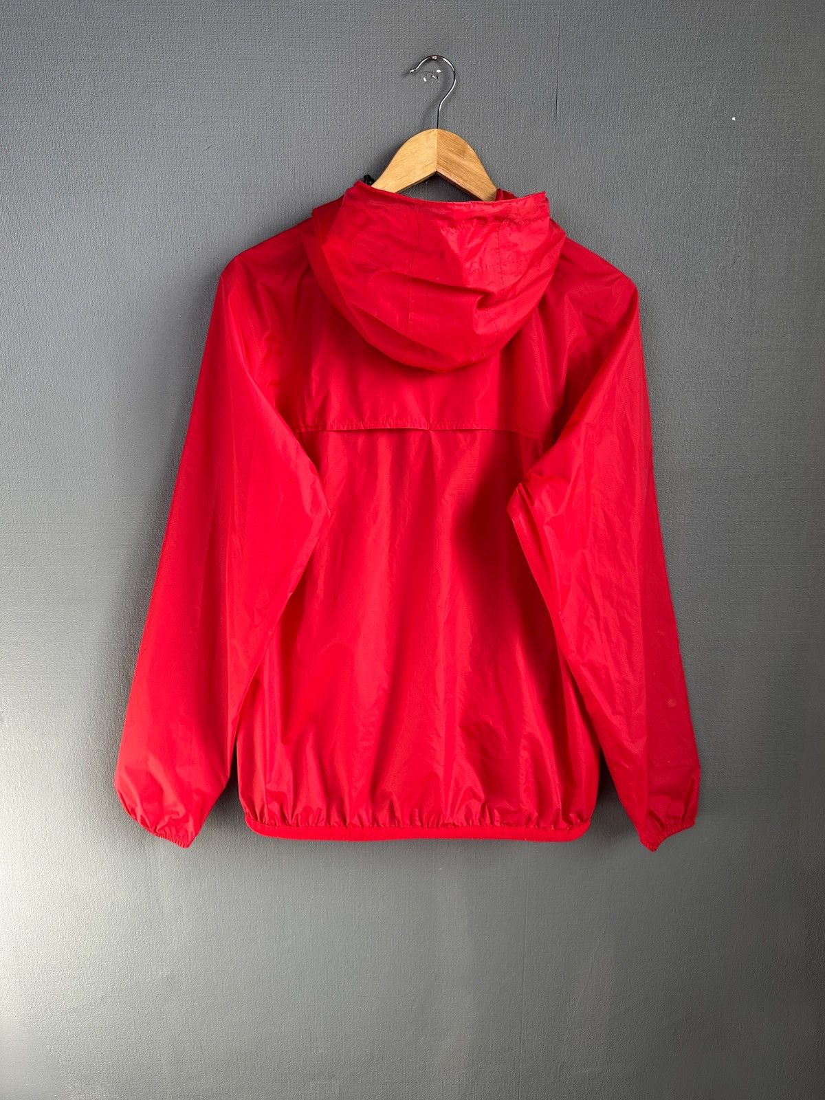 K-Way K-Way Le Vrai 3.0 Claude Waterproof Packable Red Jacket sz M Size US M / EU 48-50 / 2 - 2 Thumbnail