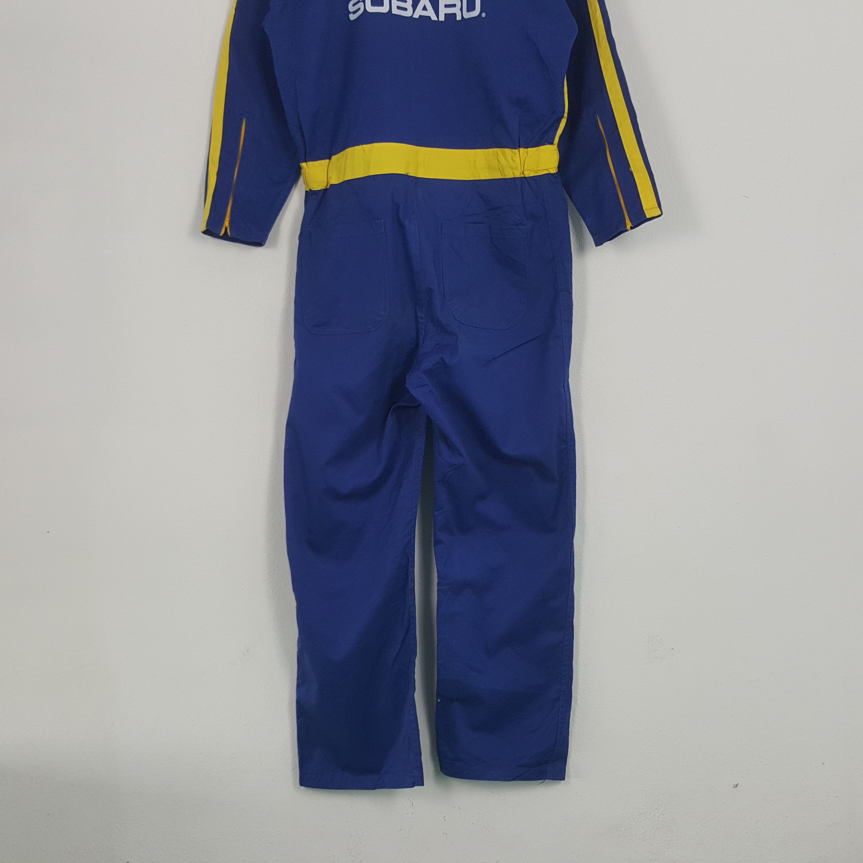 Japanese Brand × Vintage Vintage Subaru Racing Motorsports Custom Coverall Jacket Size US M / EU 48-50 / 2 - 3 Thumbnail