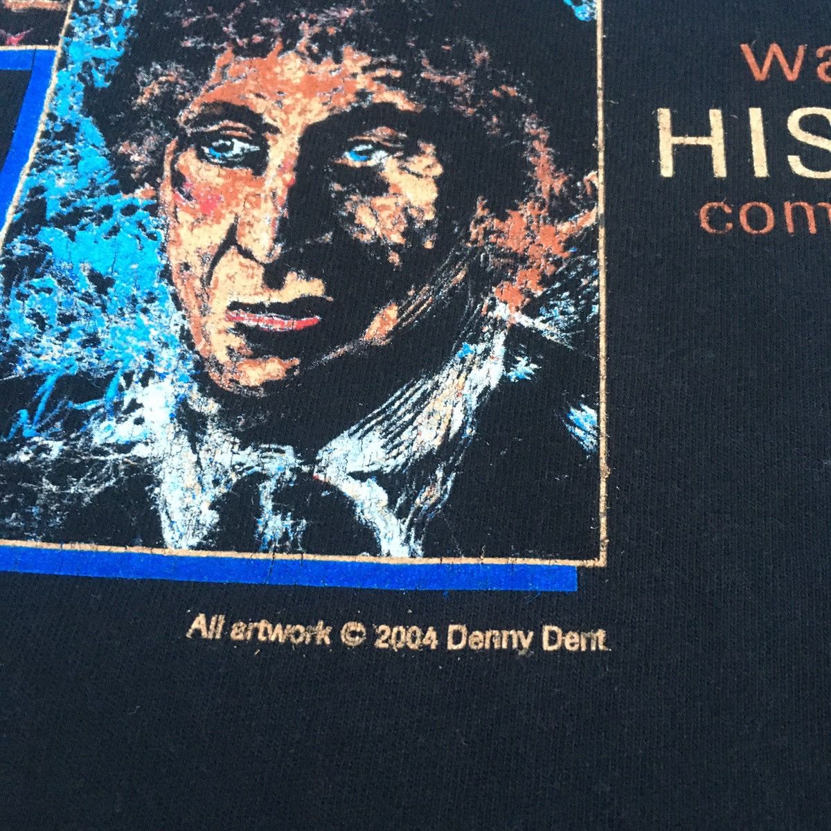 Hanes × Vintage Vintage 2003 History Of Innovation Black Tee Size US XL / EU 56 / 4 - 6 Thumbnail