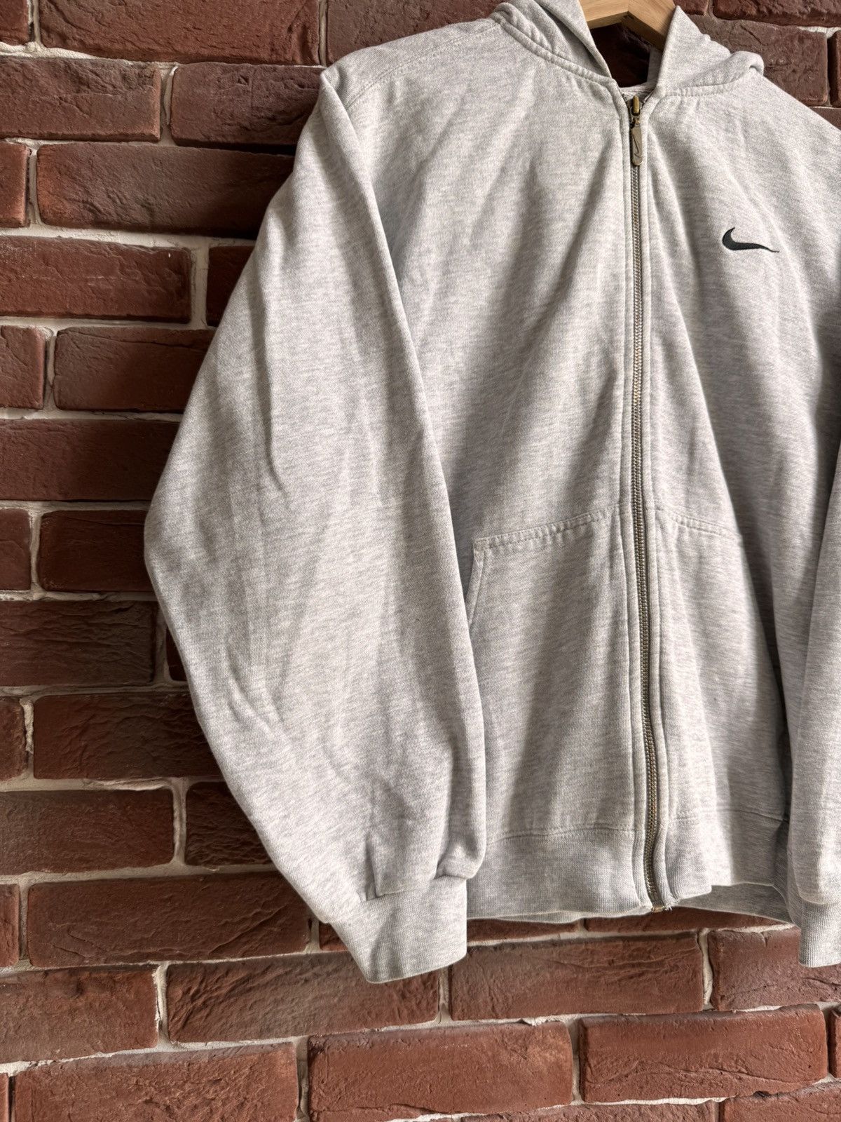 Nike Vintage 90s Nike Small Swoosh Logo White Tag Zip Hoodie S Size US S / EU 44-46 / 1 - 3 Thumbnail