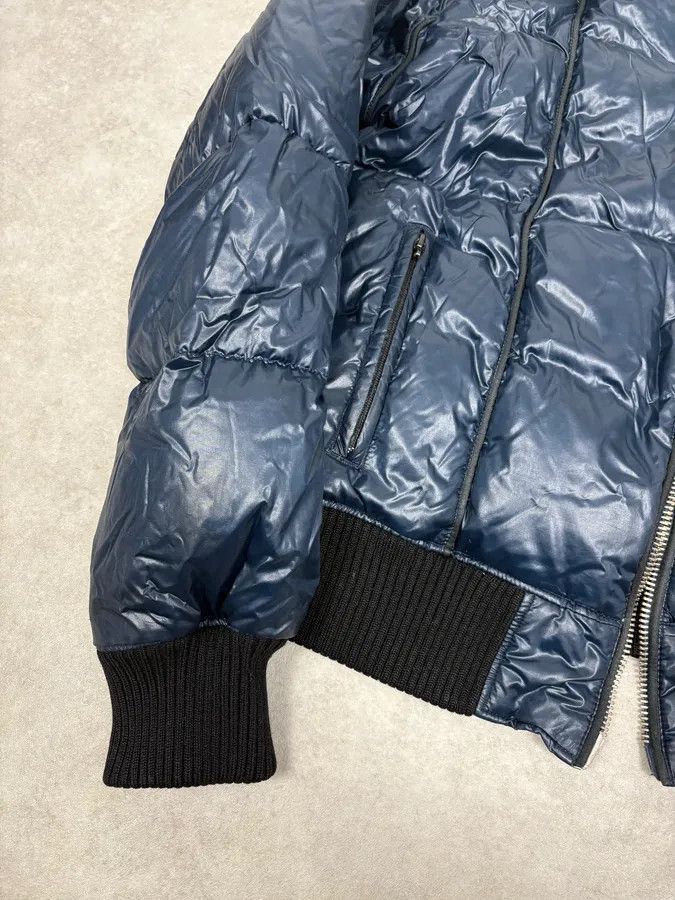 Just Cavalli FW2008 Cavalli Fur Collar Navy Puffer Jacket Size US M / EU 48-50 / 2 - 8 Thumbnail