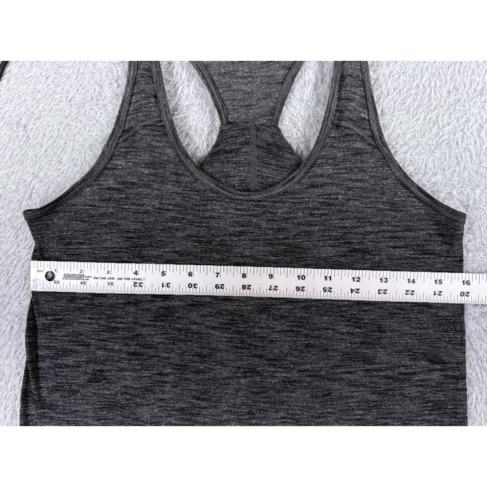Lululemon Lululemon Shirt Women Gray Essential Tank Yoga Luon Racerback 4 Sleeveless Casual Active Knit Jersey Tank Top Women's Regular Size 4 Gray Size S / US 4 / IT 40 - 6 Thumbnail