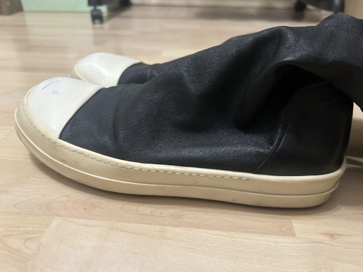 Rick Owens Rick Owens Sock Ramones leather Size US 11 / EU 44 - 5 Thumbnail