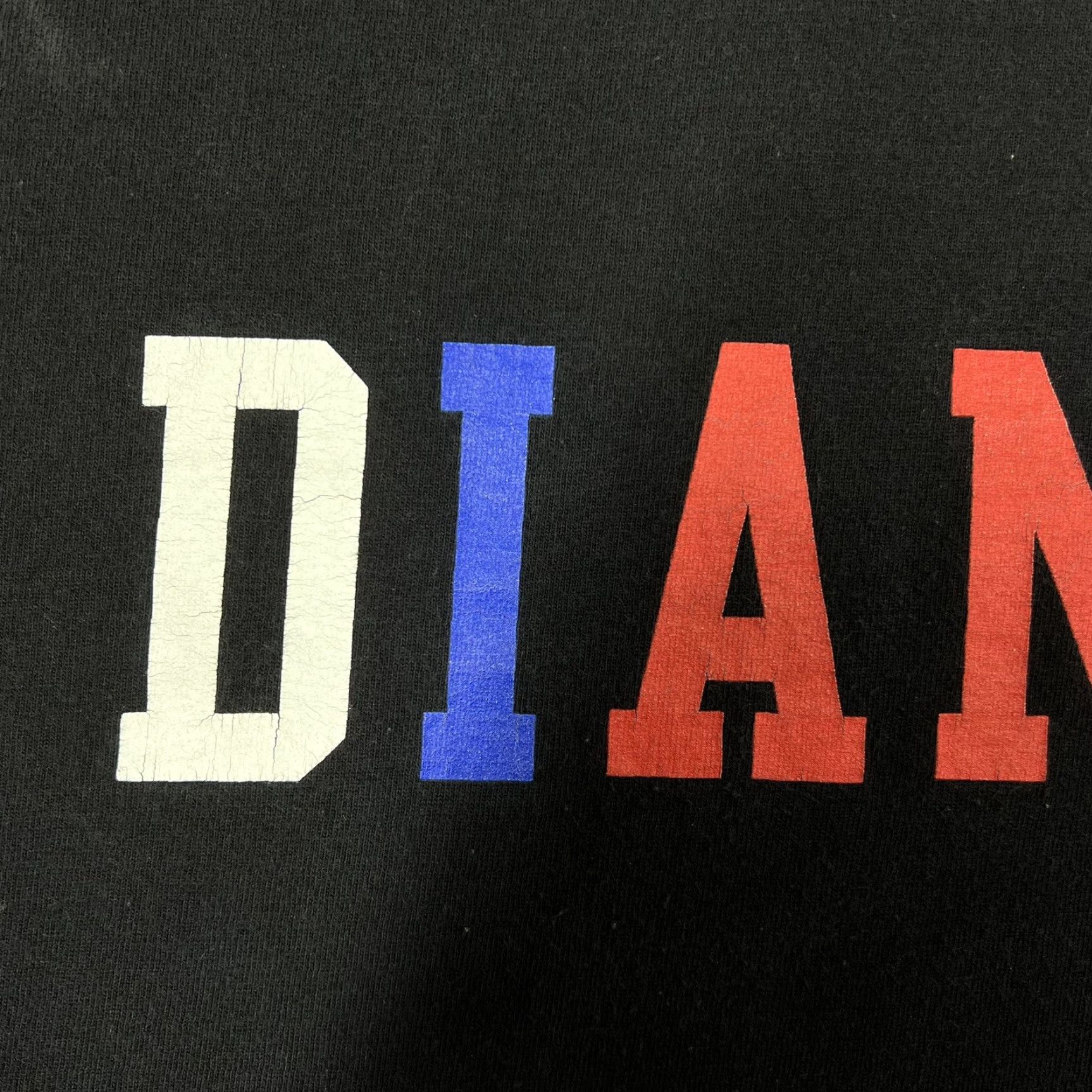 Diamond Supply Co. Diamond Supply Co. Mens T-Shirt Size Large Black Tee Red White Blue Logo Print Size US L / EU 52-54 / 3 - 7 Thumbnail