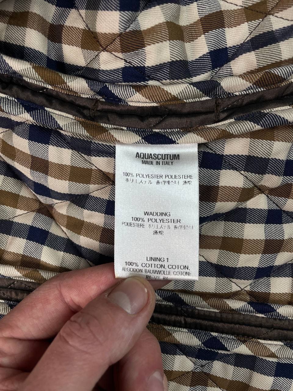 Aquascutum × Designer Aquascutum ladies quilted jacket Size S / US 4 / IT 40 - 8 Thumbnail