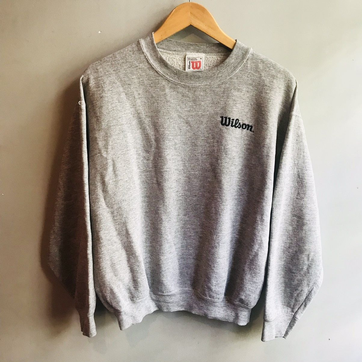 Vintage × Wilson Vintage Wilson Crewneck Sweatshirt Size US M / EU 48-50 / 2 - 2 Thumbnail