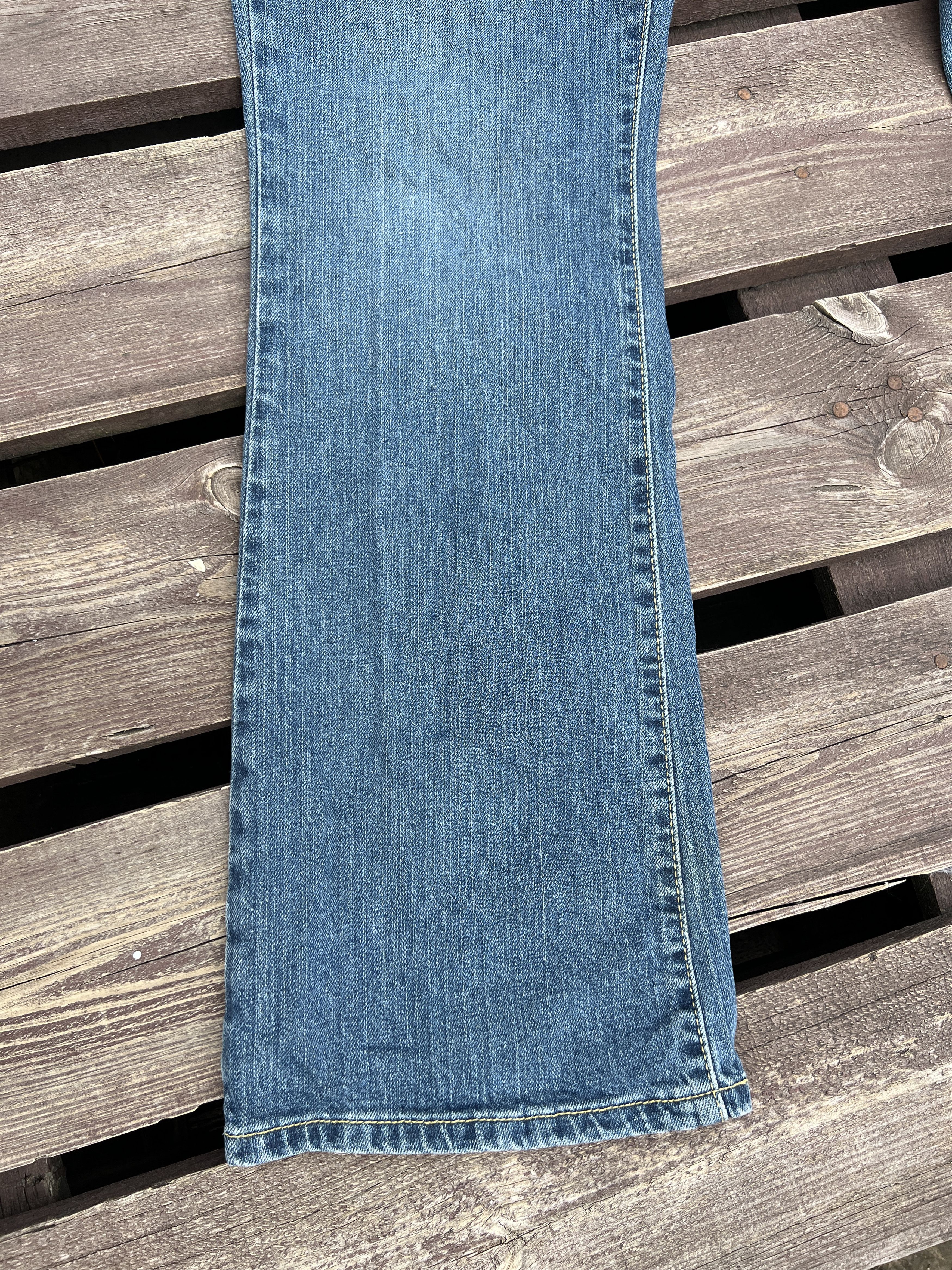 Levi's Levis 515 Vintage Flared Bootcut Denim Jeans Size 34" / US 12 / IT 48 - 18 Thumbnail