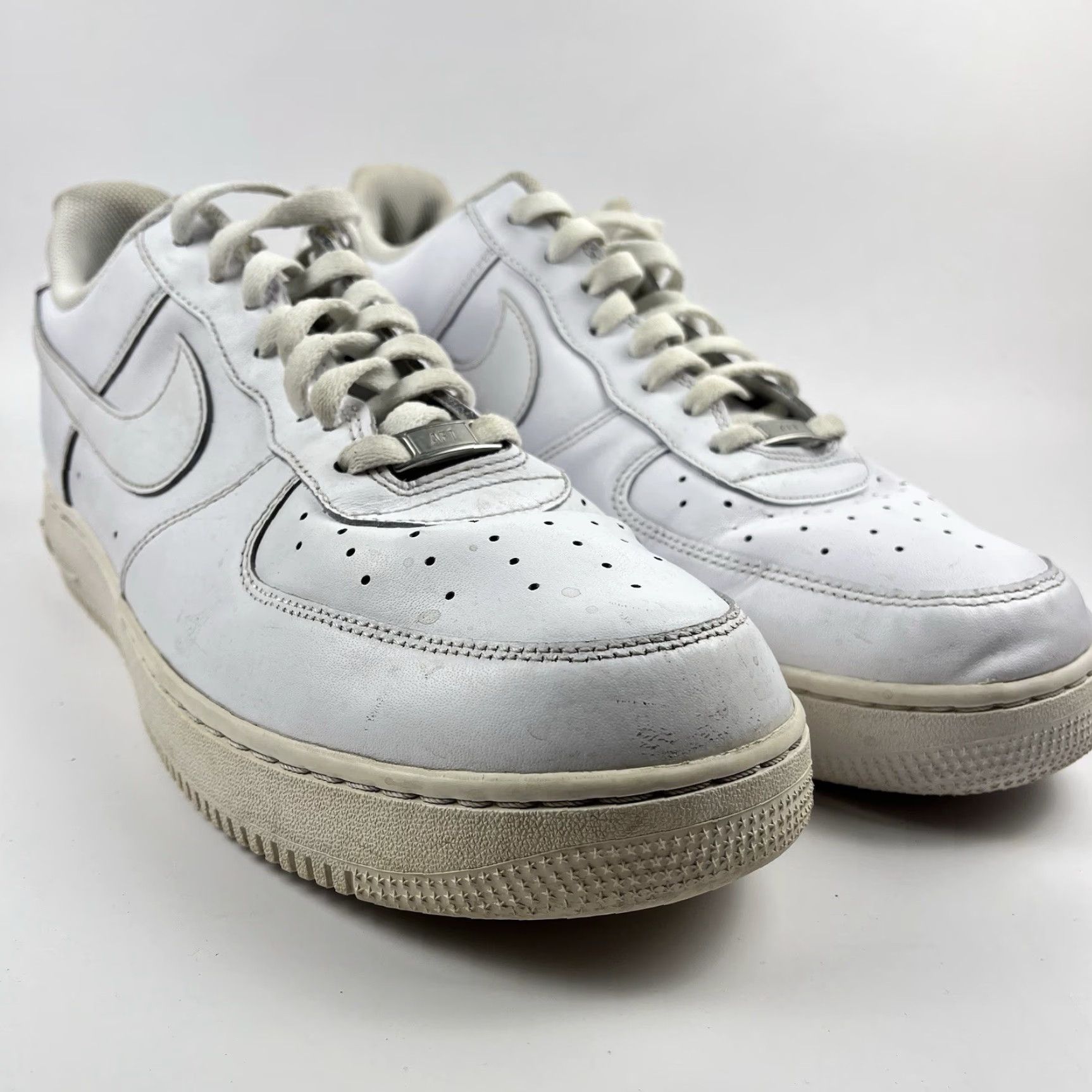Nike Nike Air Force 1 '07 Men Sneakers Low Top Lace Up White CW2288-111 15 US/CN 49.5 EU 15 US White Size US 14 / EU 47 - 2 Thumbnail