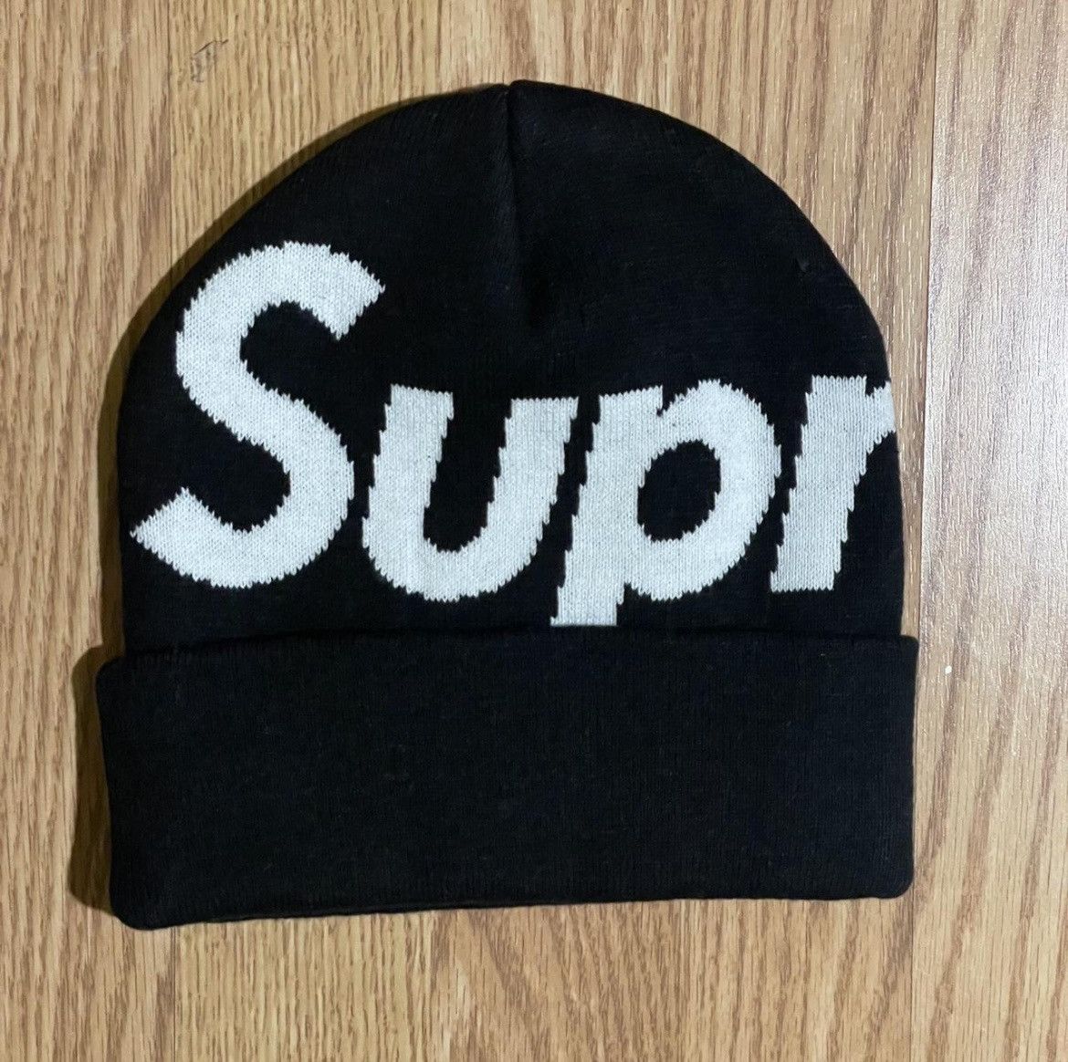 Supreme Supreme big logo beanie Size ONE SIZE - 1 Thumbnail