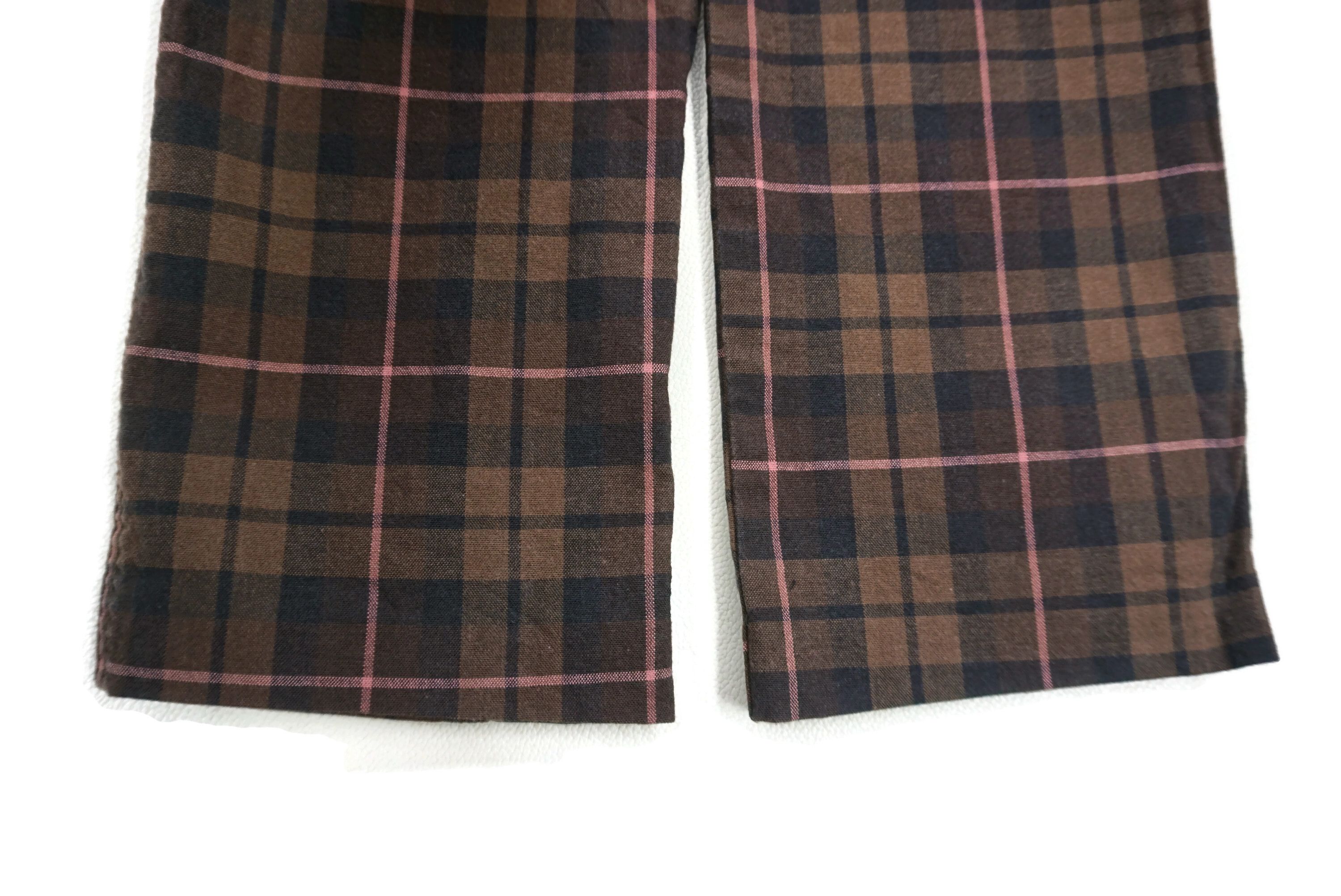 Japanese Brand Betty Smith Pants Size W30xL28 Tartan Workwear Dungarees Size 27" / US 4 / IT 40 - 9 Thumbnail