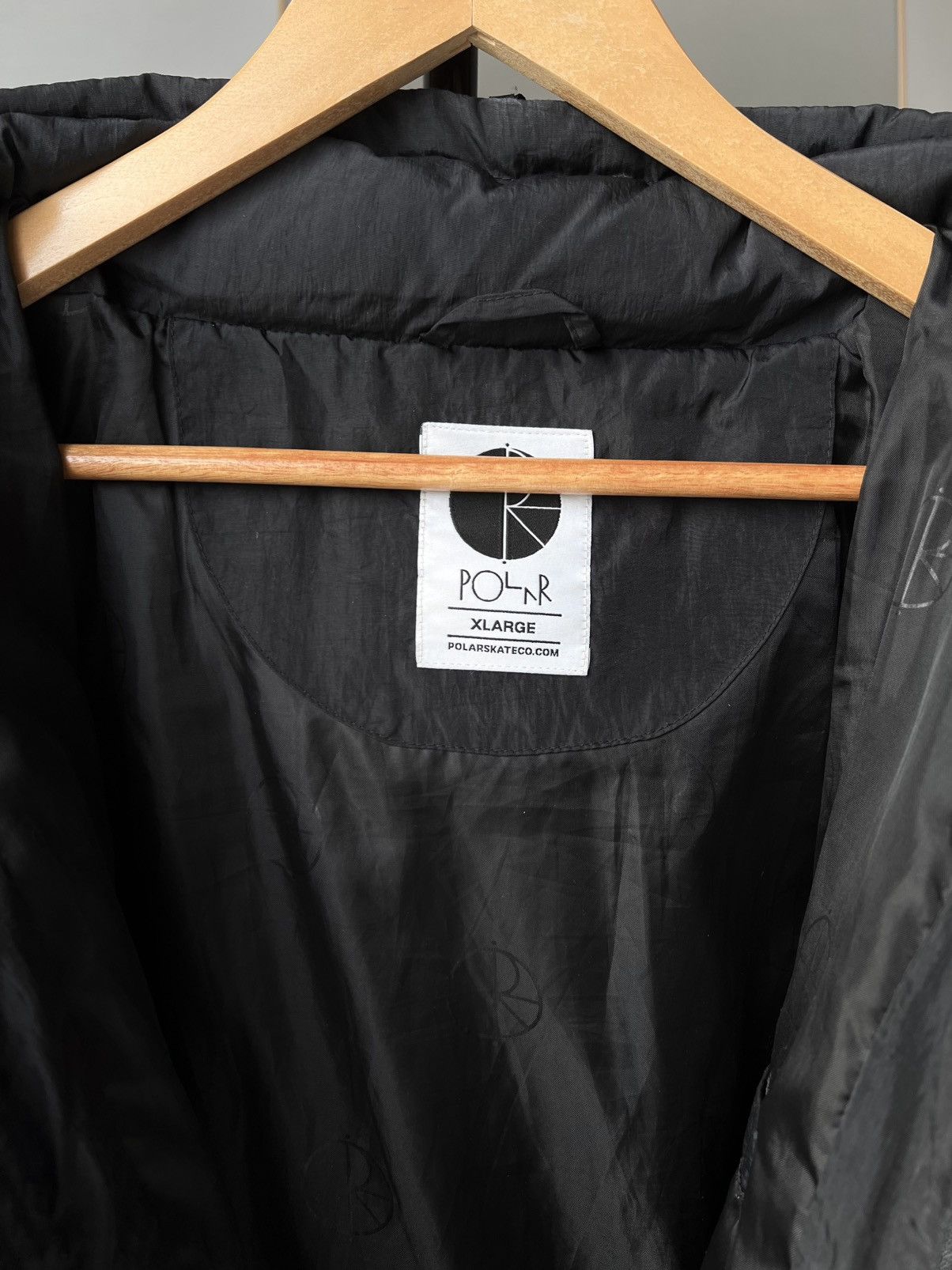 Polar Skate Co. Polar Skate Co. Basic Puffer BLACK Size US XL / EU 56 / 4 - 9 Thumbnail