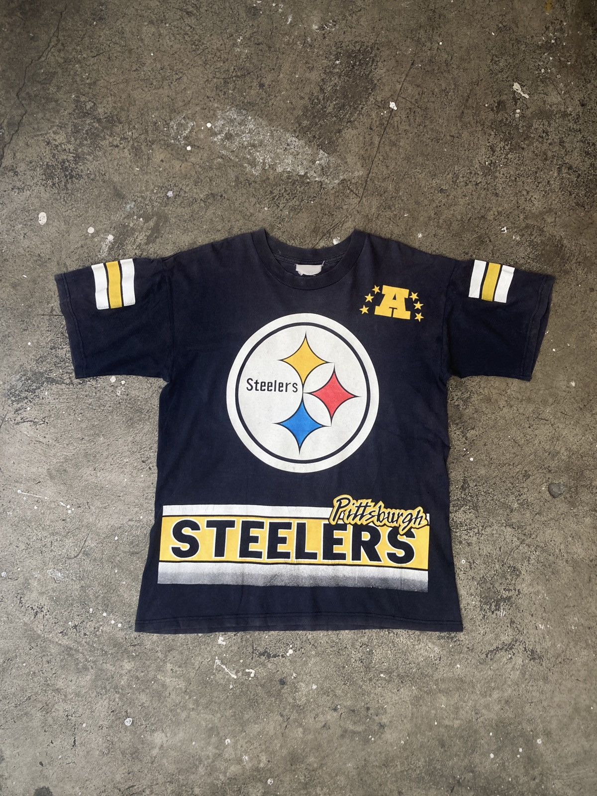 NFL × Vintage Vintage 90s Pittsburgh Steelers Size US XL / EU 56 / 4 - 1 Thumbnail