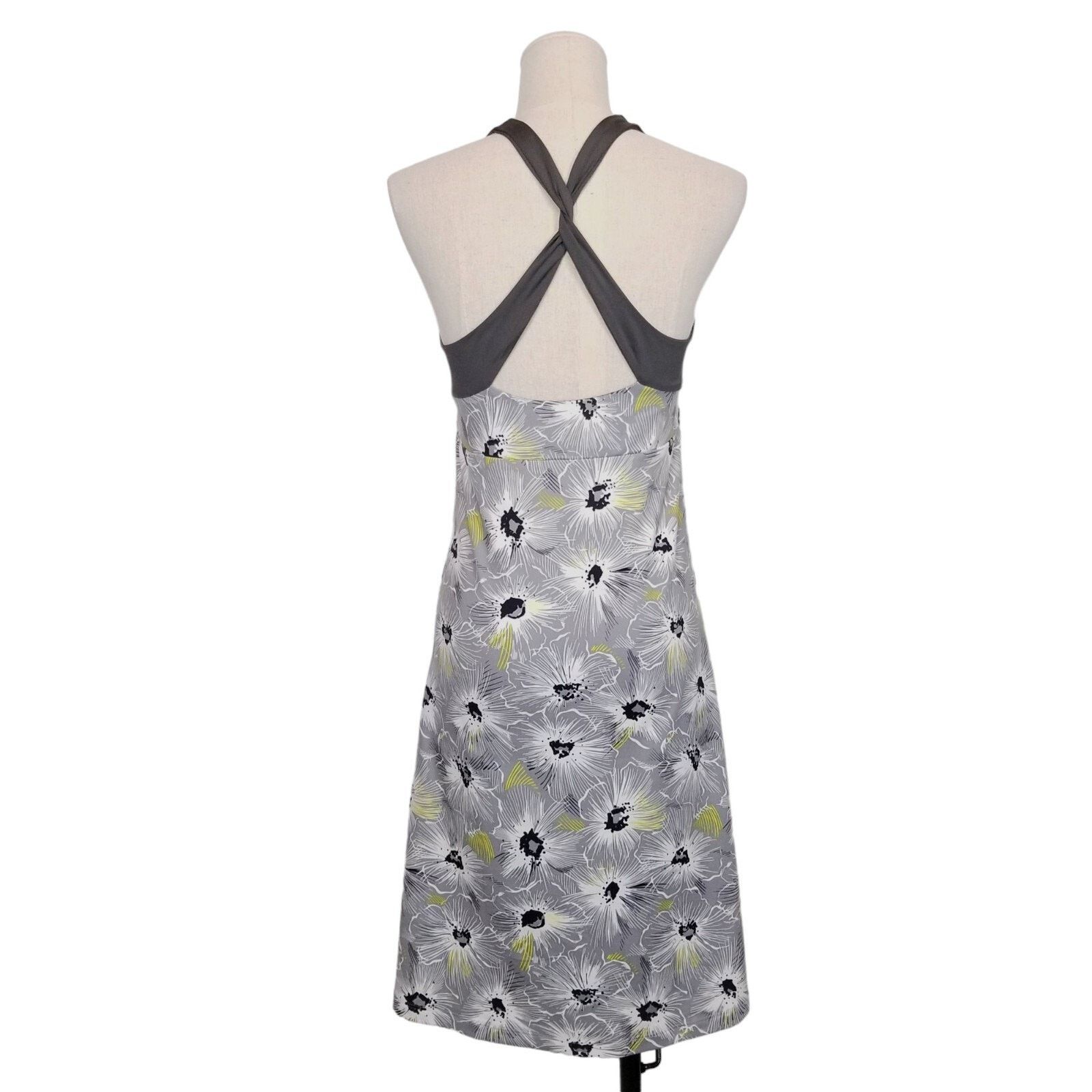 Patagonia Patagonia Morning Glory Dress Gray Floral Sz Small Size S / US 4 / IT 40 - 4 Thumbnail