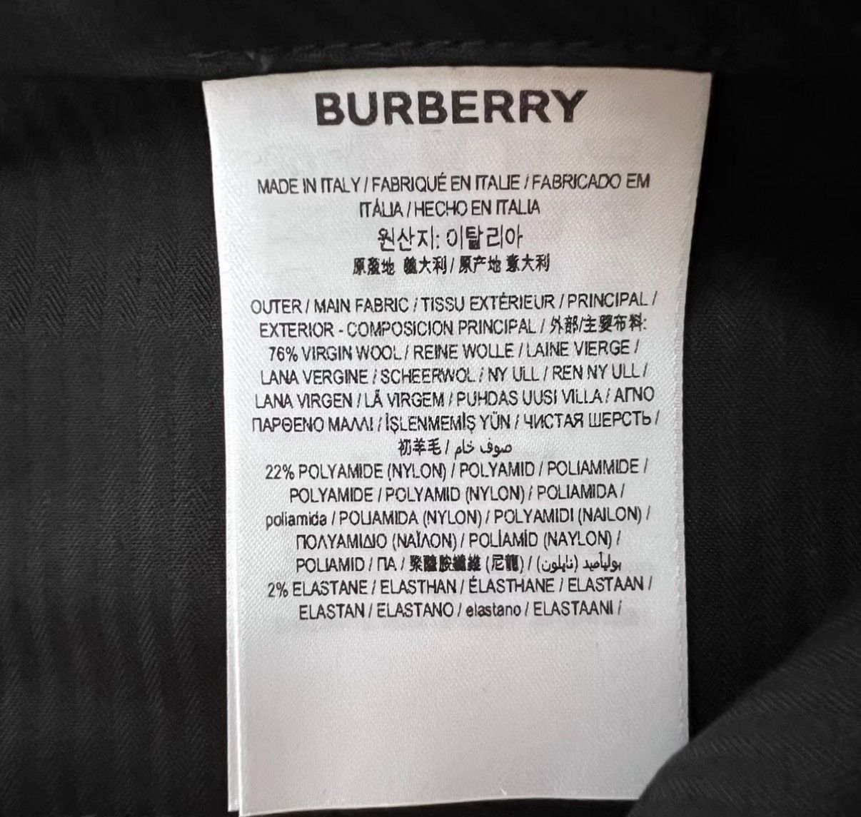 Burberry Burberry Black Mid-rise Dress Pants J41 Size US 28 / EU 44 - 3 Thumbnail