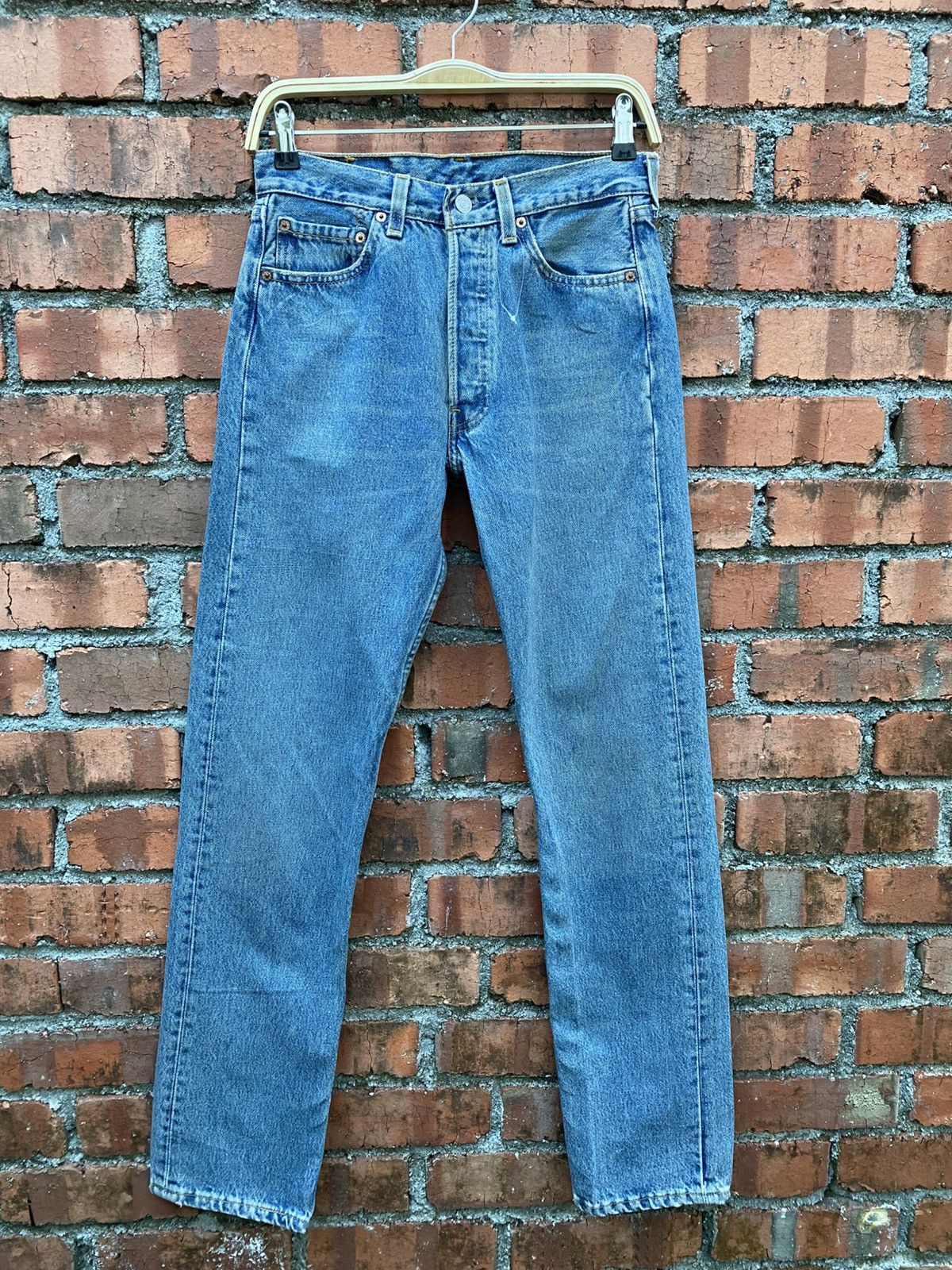 Levi's Vintage Clothing W29x33 Vintage levi's 501 made in USA 90s Size US 29 - 1 Thumbnail
