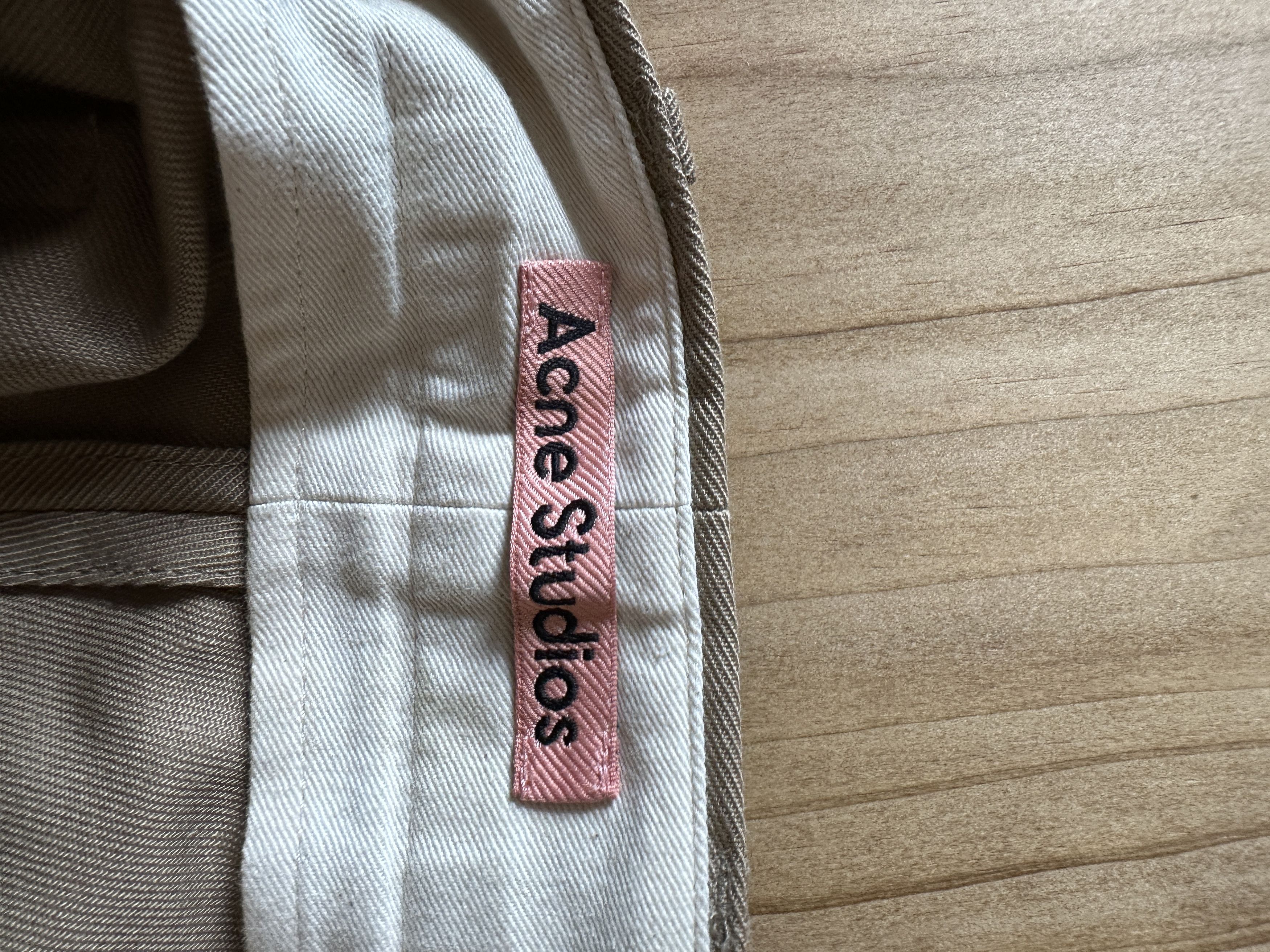 Acne Studios Acne Studios Straight Leg Work Pants Size US 30 / EU 46 - 6 Thumbnail