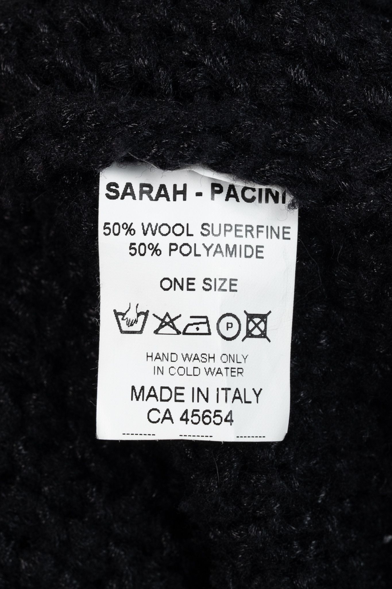 Sarah Pacini Sarah Pacini Wool-Blend Cable-Knit Crossover Cowl Sweater Size ONE SIZE - 9 Thumbnail