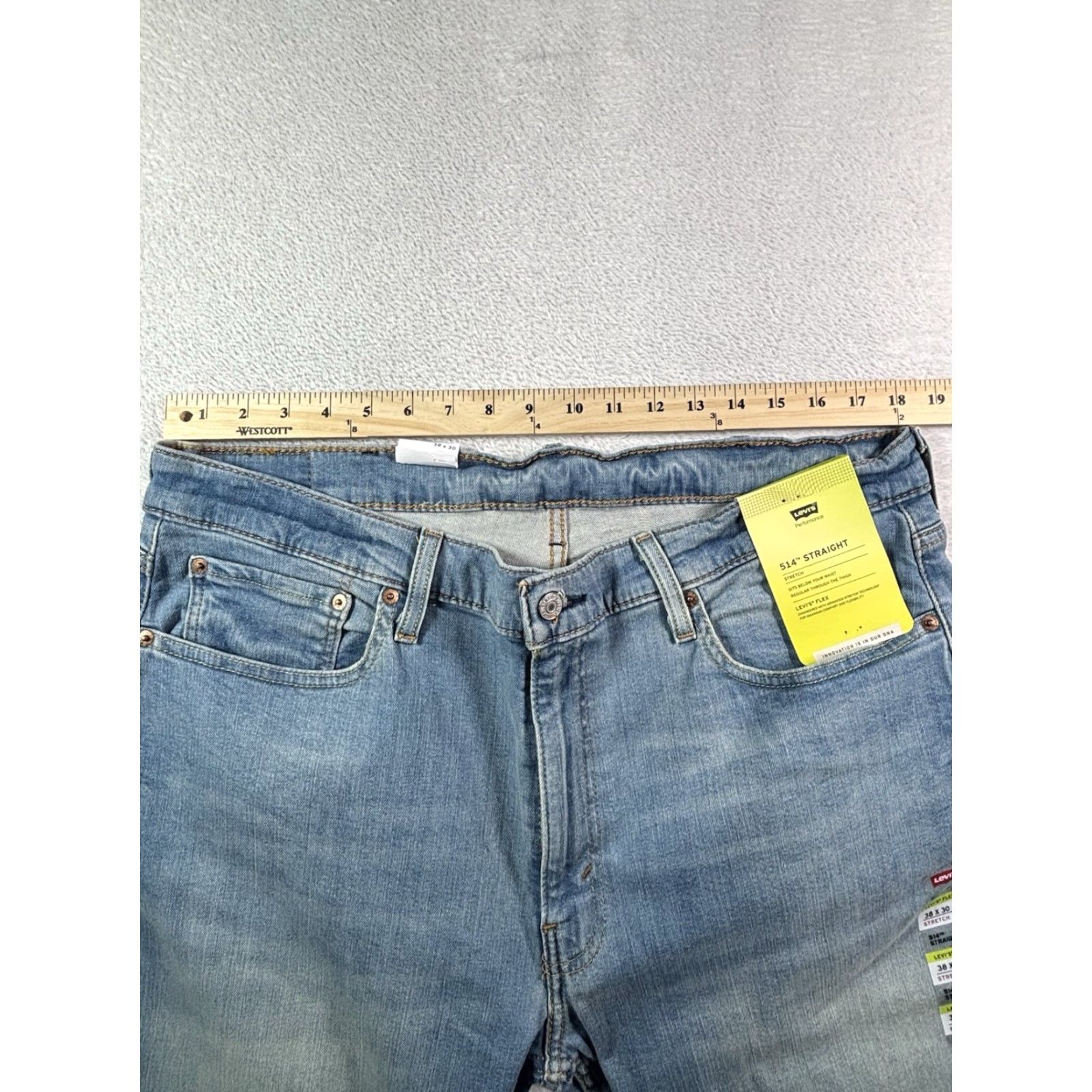 Levi's VINTAGE Levi’s 514 Jeans Men’s 38x30 NEW WITH TAGS Size US 38 / EU 54 - 7 Thumbnail