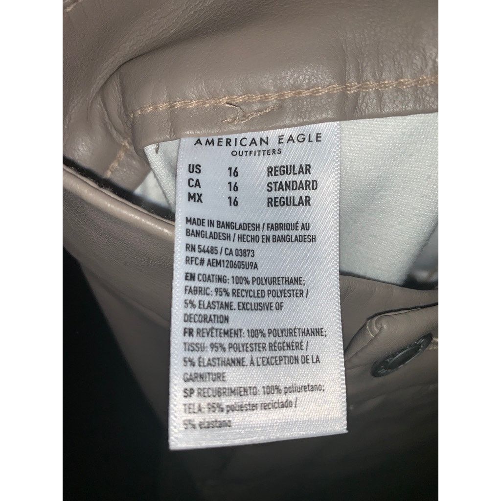 American Eagle Outfitters NWT American Eagle Women's 16 Leather Curvy Kick Boot Crop Size 38" / US 16 / IT 52 - 6 Thumbnail