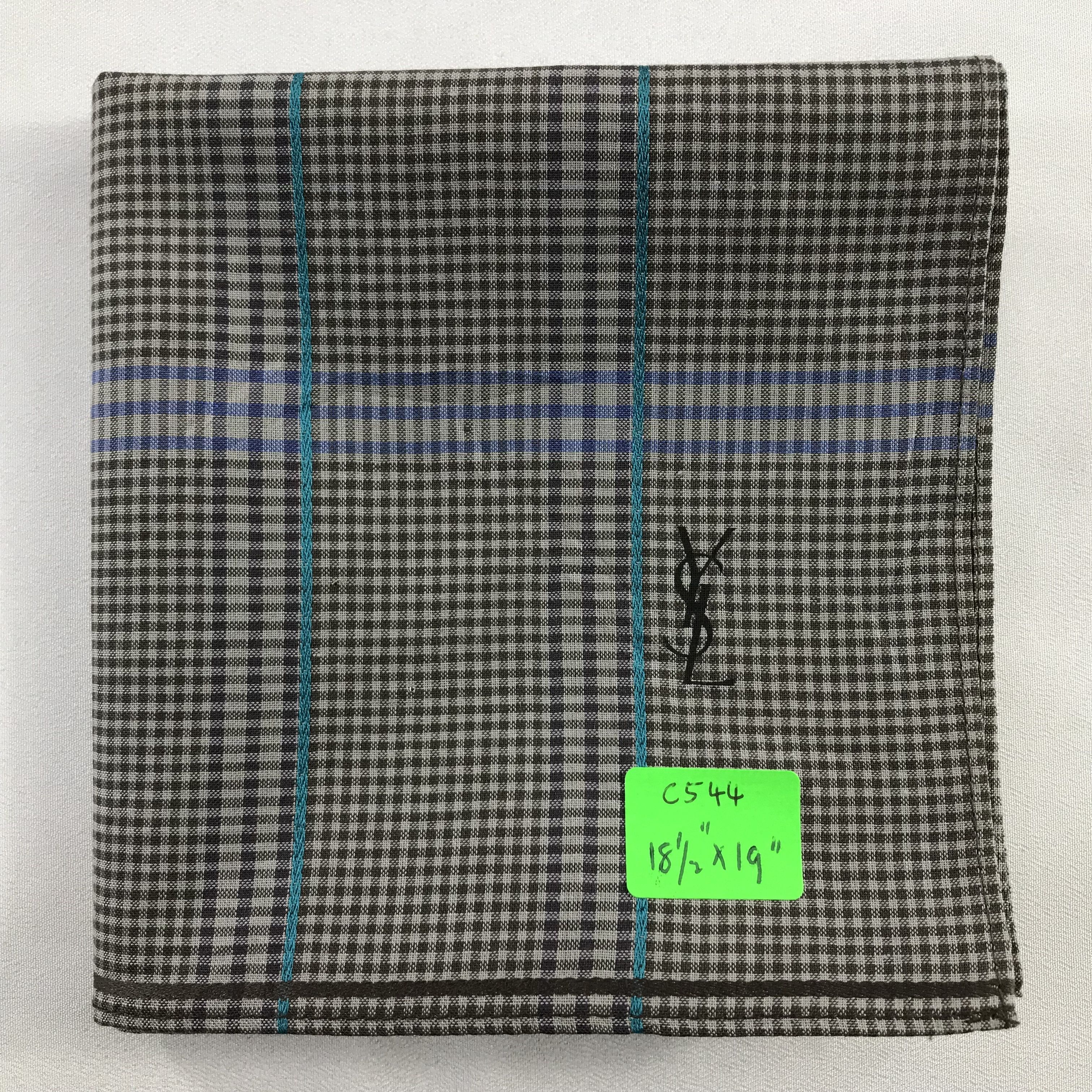 Yves Saint Laurent Yves Saint Laurent Handkerchief / Bandana / Neckerchief C544 Size ONE SIZE - 7 Thumbnail