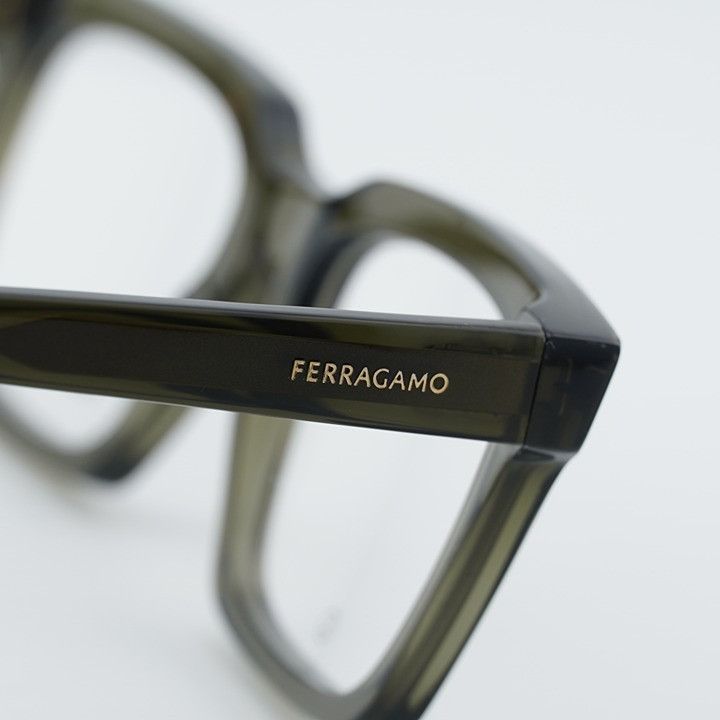 Salvatore Ferragamo Salvatore Ferragamo SF2993 320 Unisex Eyeglasses Khaki 53mm Size ONE SIZE - 9 Thumbnail
