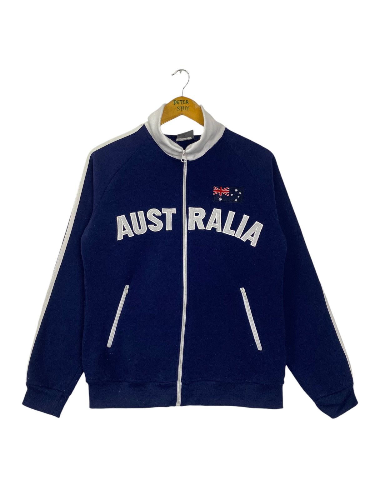 Man Made In Australia × Vintage Vintage 90s Australia Sweater Size US M / EU 48-50 / 2 - 1 Thumbnail