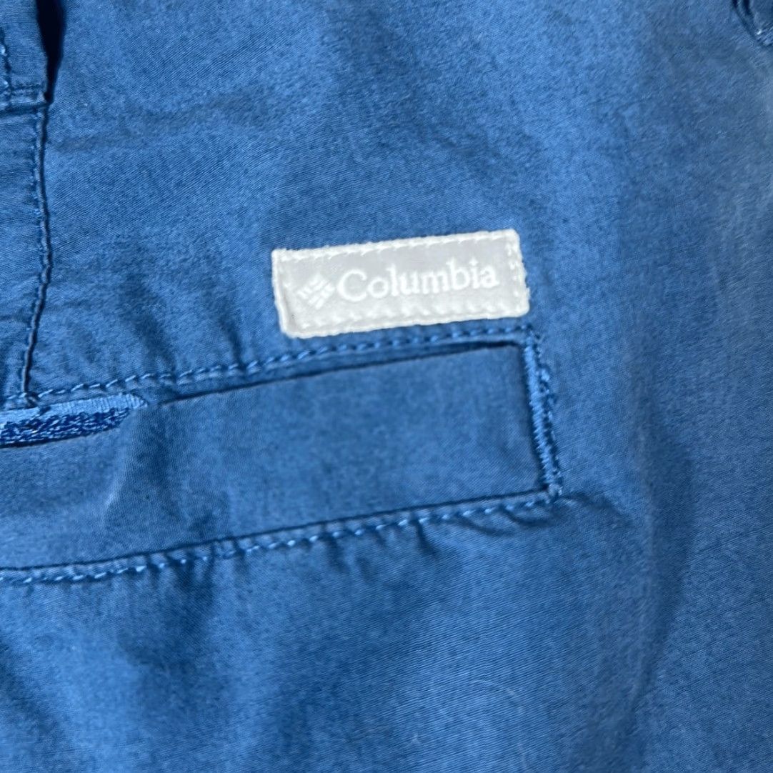 Vintage Columbia Shorts Mens Blue Chino khaki 38 Inseam 10” Size US 38 / EU 54 - 3 Thumbnail