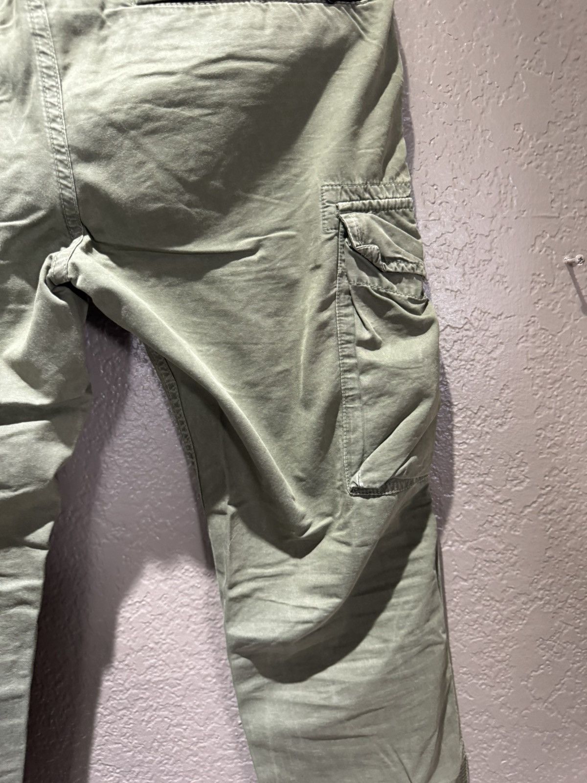 Stone Island Stone Island Skinny Slim Fit Cargo Pants Olive Green Black Size US 30 / EU 46 - 10 Thumbnail