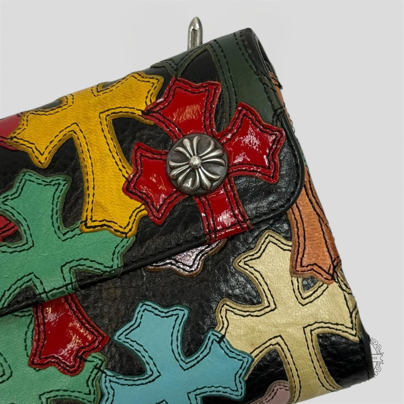 Chrome Hearts Chrome Hearts Cross Patch Wave Wallet Size ONE SIZE - 2 Thumbnail