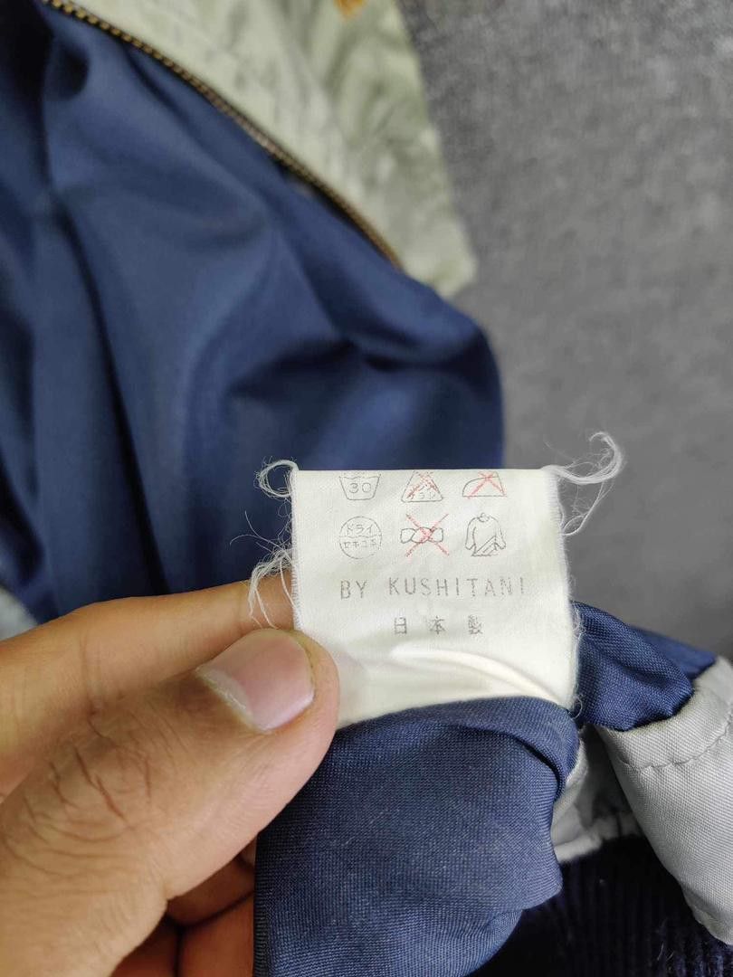 Japanese Brand Vintage Kushitani Motor Cycling Explorer Bomber Jacket Size US L / EU 52-54 / 3 - 14 Thumbnail