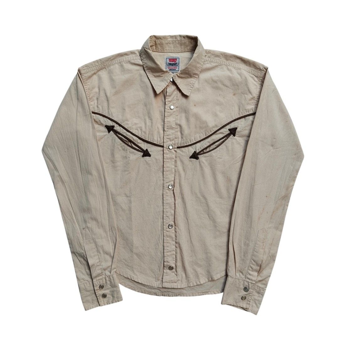 Levi's 1990's Levis Western shirts Size US S / EU 44-46 / 1 - 1 Thumbnail