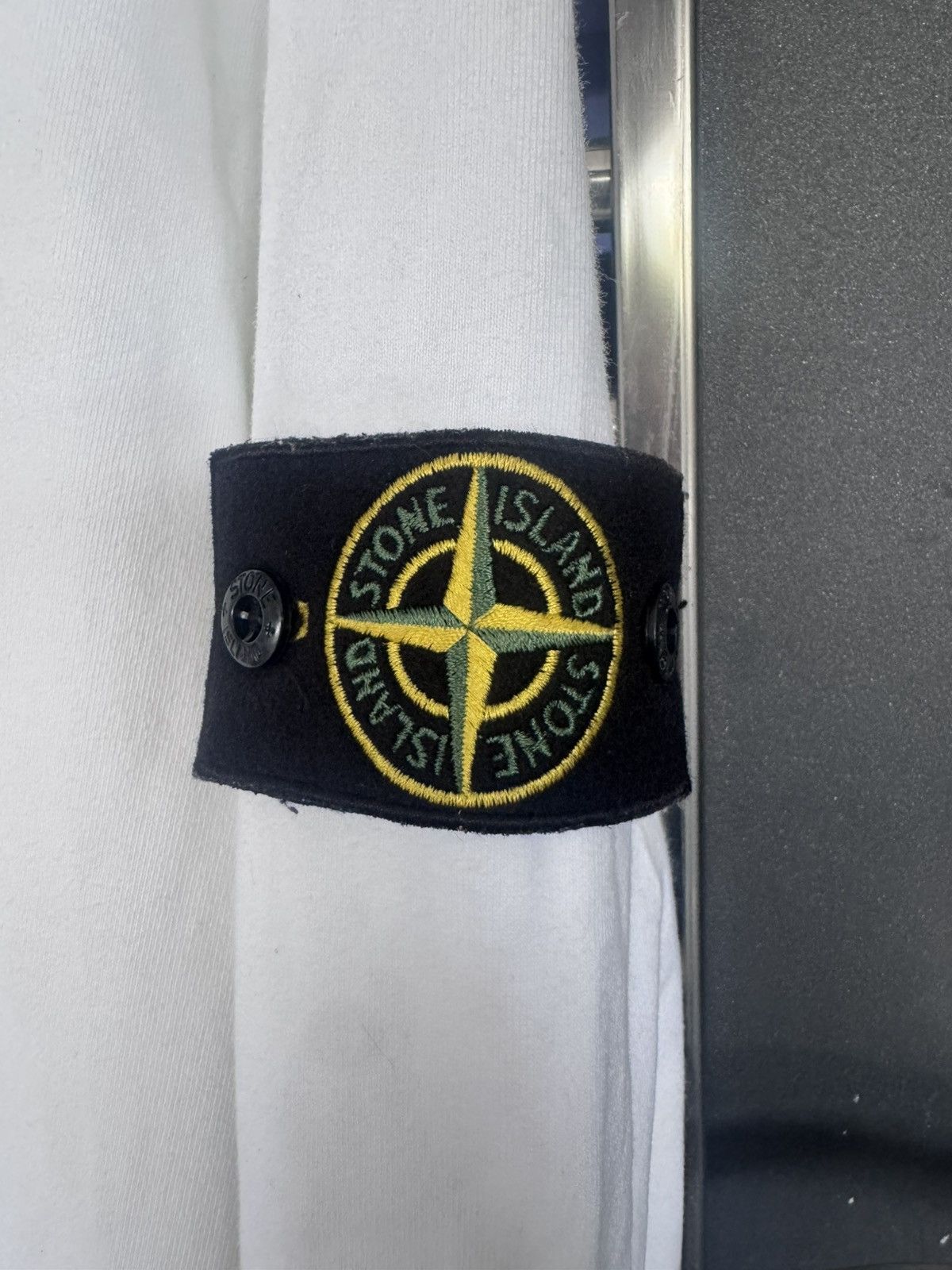 Stone Island Stone Island White Sweatshirt Size US XXL / EU 58 / 5 - 2 Thumbnail