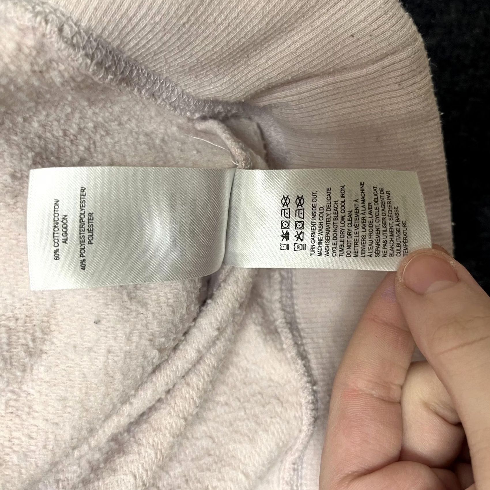 Lucky Brand VINTAGE Lucky Brand Sweatshirt Womens S Pink Camo Fleece Crewneck Raglan Pullover Size S / US 4 / IT 40 - 3 Thumbnail