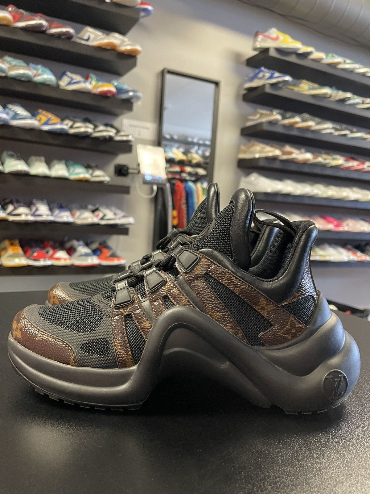 Louis Vuitton Size 7US/37LV - Louis Vuitton LV Archlight Brown/Black Size US 7 / IT 37 - 1 Thumbnail