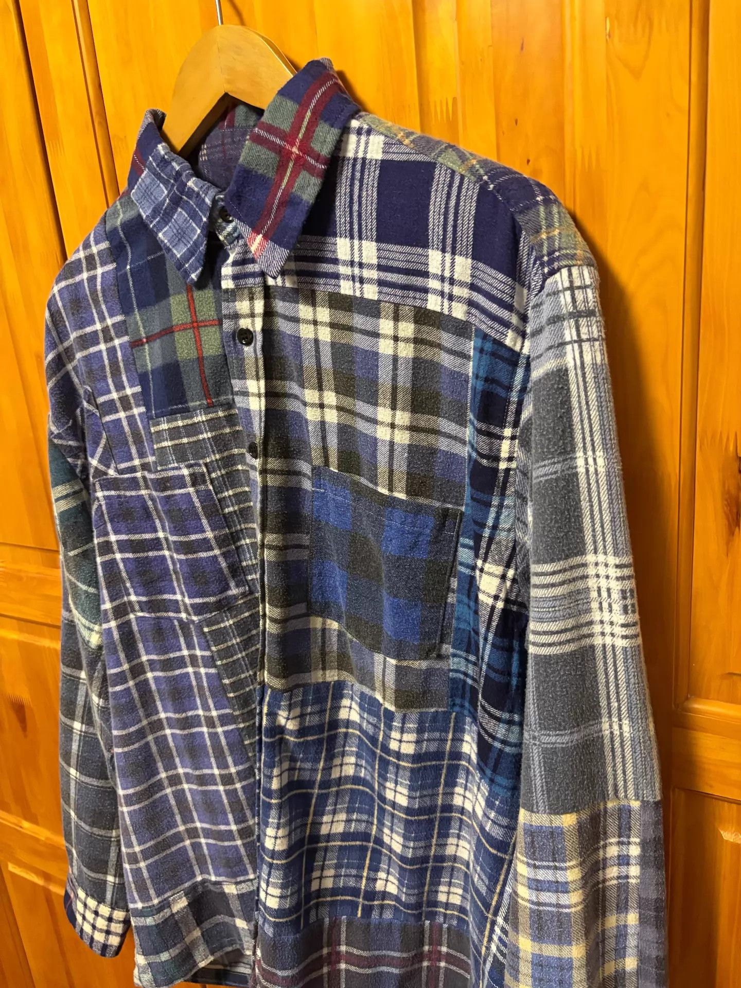 Needles Needles Japanese Vintage Check Zipper Flannel M Oversized Size US M / EU 48-50 / 2 - 2 Thumbnail