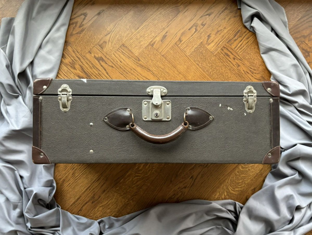 Hartmann Luggage × Vintage Antique Trunk Knights Templar Commander Hat Beaver Ostrich Size ONE SIZE - 9 Thumbnail
