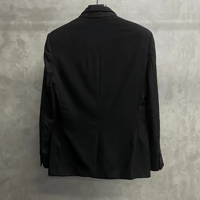 Yves Saint Laurent SAINT LAURENT Original Black Sword Collar Suit 2502-Nextarr Size 48R - 2 Thumbnail