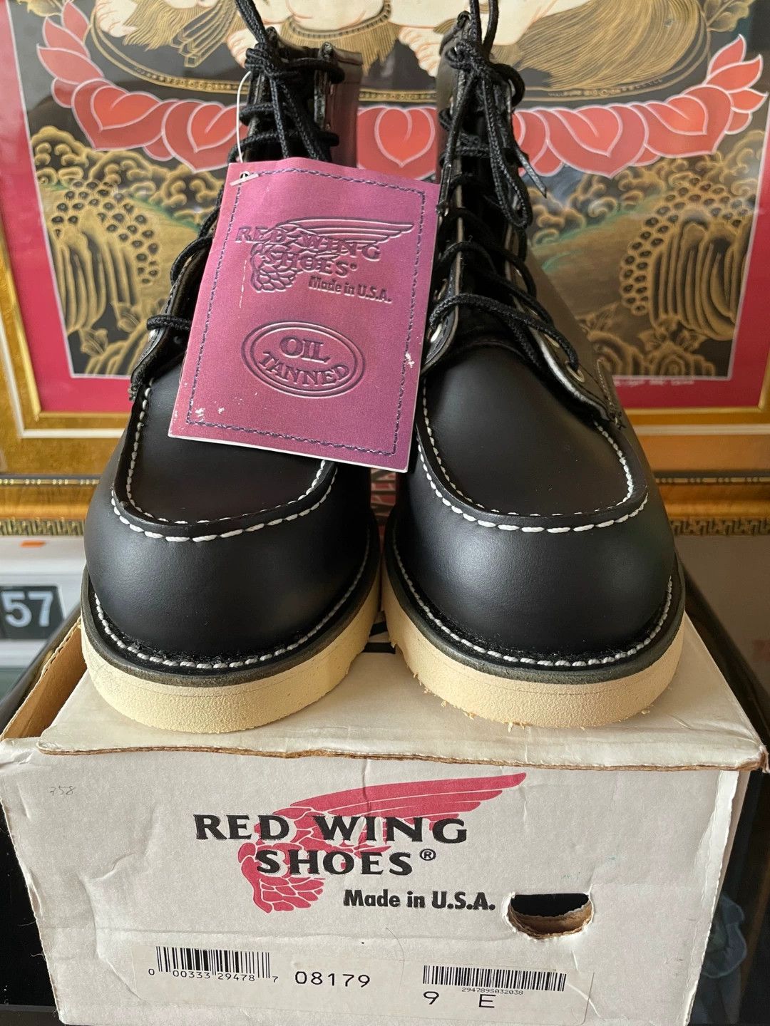 Red Wing Red Wing 8179 90s New Engineer Boots Size US 9 / EU 42 - 1 Thumbnail