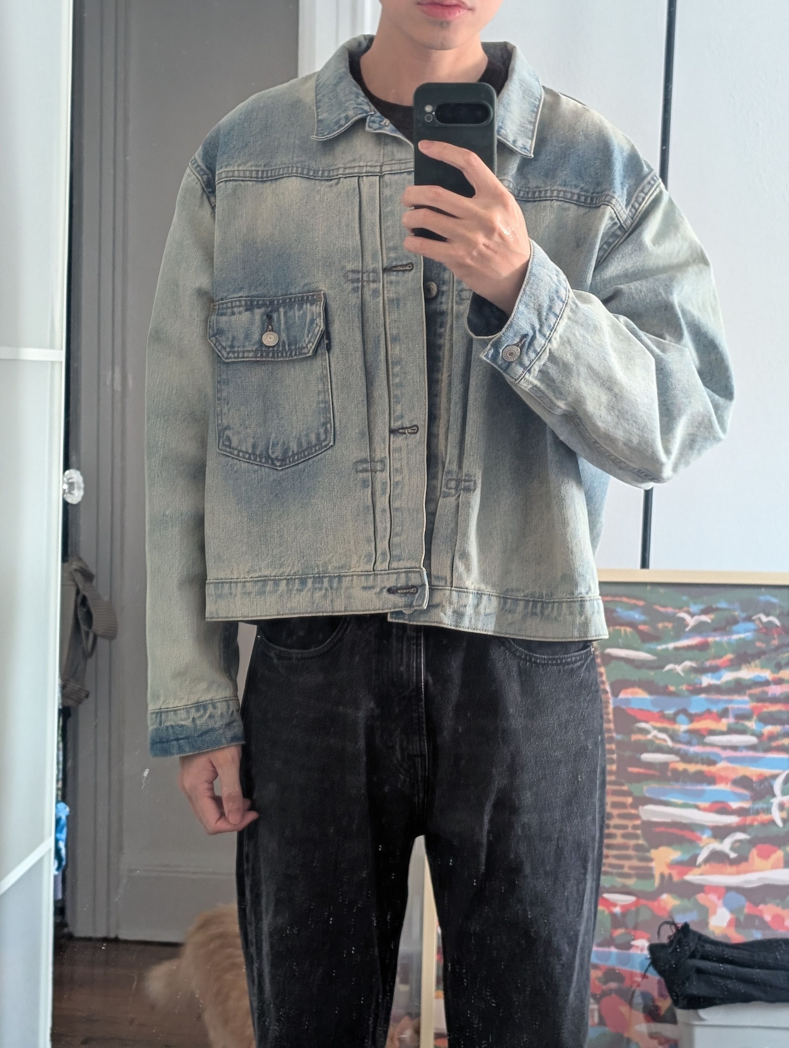 Levi's Levi's Blue Tab Type 1 Denim Jacket - Made in Japan Size US L / EU 52-54 / 3 - 11 Thumbnail