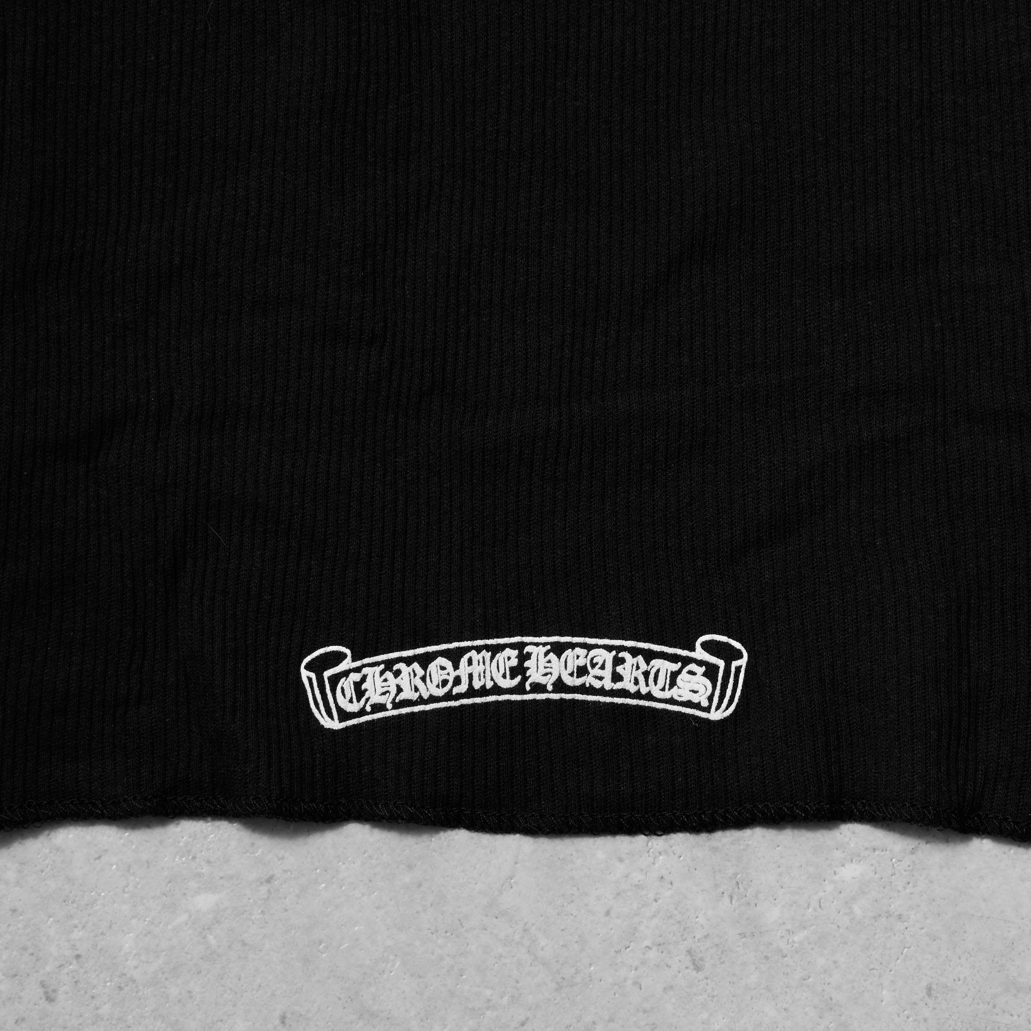 Chrome Hearts CHROME HEARTS SINGLE CROSS TANK TOP BLACK Size S / US 4 / IT 40 - 4 Thumbnail