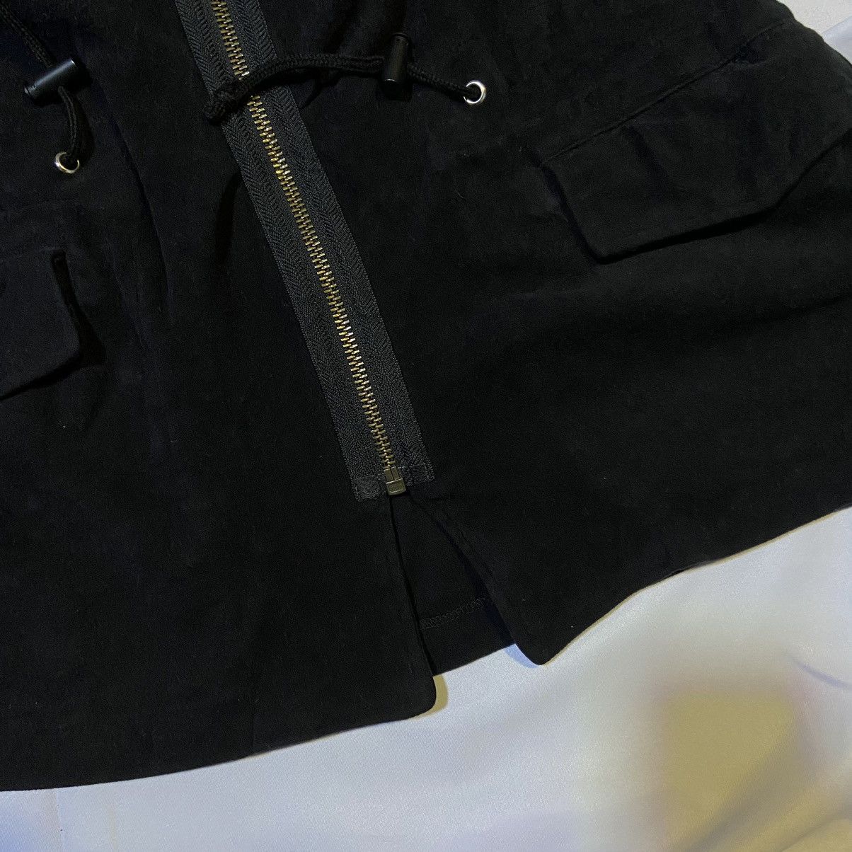 Designer × Issey Miyake × Japanese Brand Vintage Issey Miyake Wool Zipper Hoodie Size L / US 10 / IT 46 - 7 Thumbnail