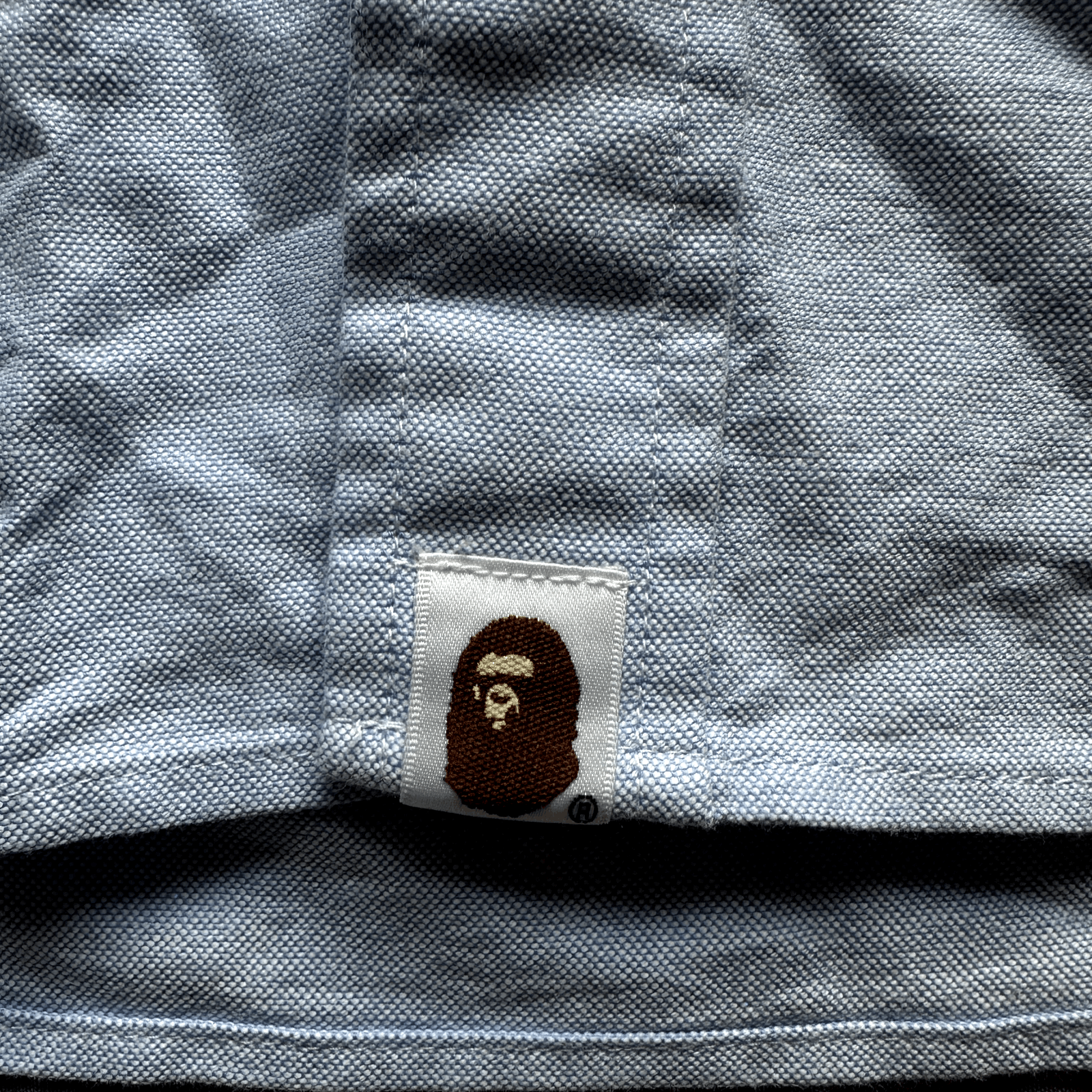 Bape ABC Bape Camo One Point Relaxed Fit Shirt Blue Button Down Size US XL / EU 56 / 4 - 3 Thumbnail