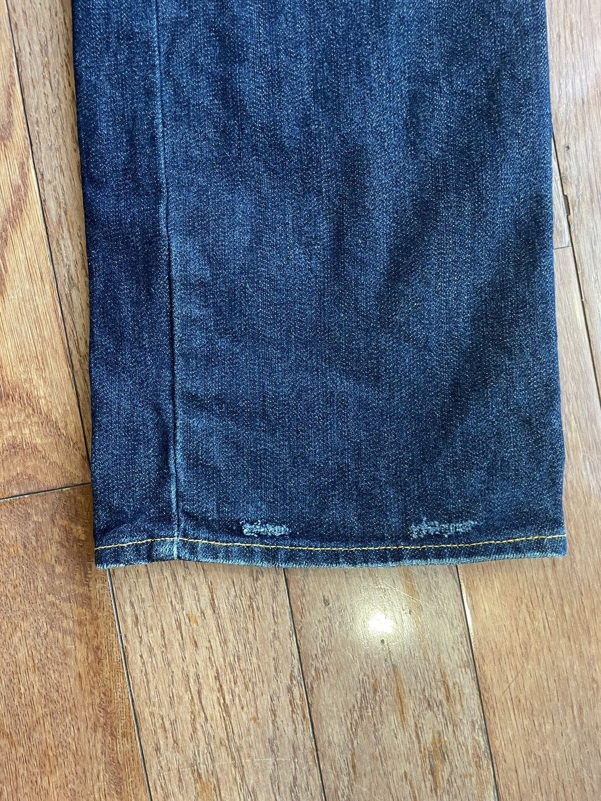 Japanese Brand Vintage Buden Shoten Japan Printed Graphic Jeans Rare 36x32 Size US 36 / EU 52 - 9 Thumbnail
