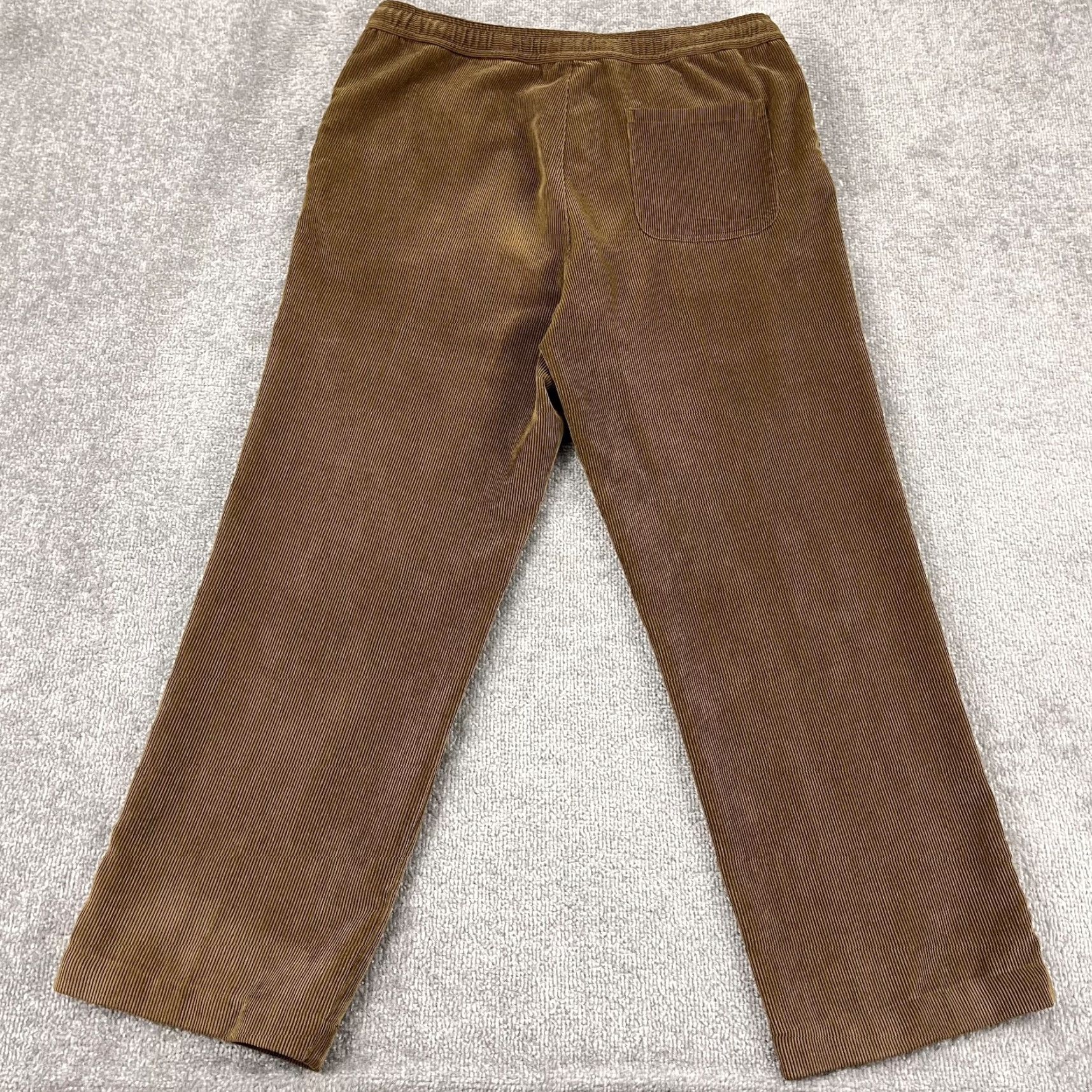 Orvis Orvis Pants Mens 36x30 Straight Leg Corduroy Brown Hiking Trail Drawstring Fish Size US 36 / EU 52 - 6 Thumbnail
