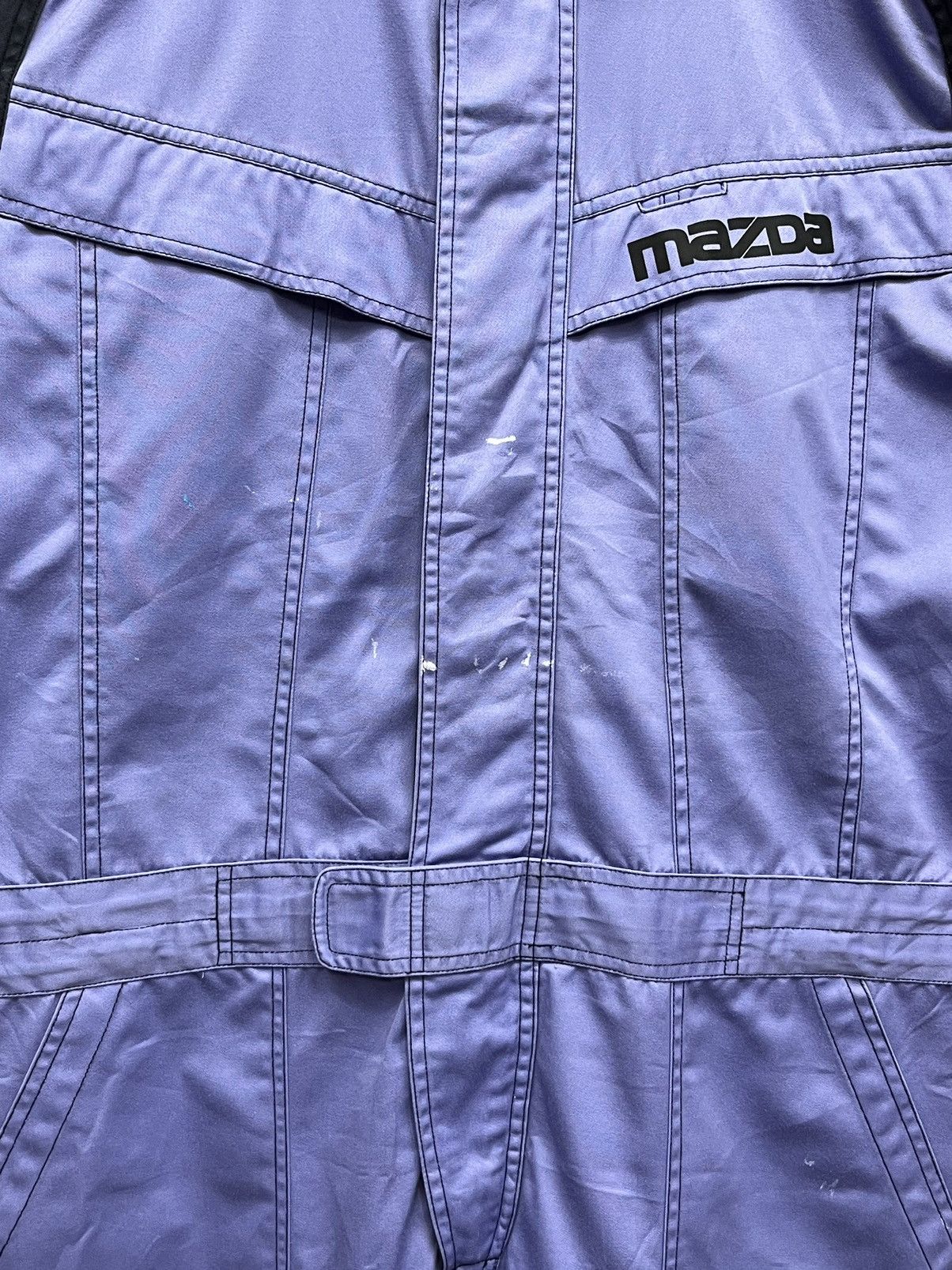 Vintage 🔥MAZDASPEED🔥VINTAGE 80’s MAZDA JAPAN Coverall Jumpsuit Size US 34 / EU 50 - 7 Thumbnail