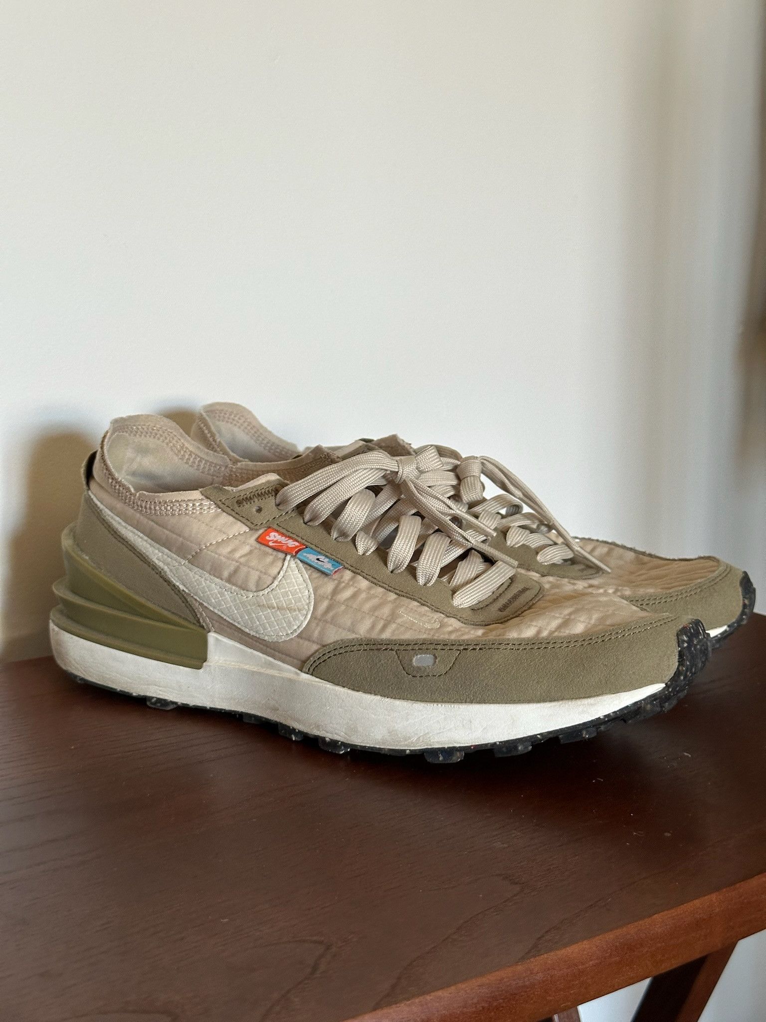 Nike Nike Waffle One Premium 'Rattan' DC8890-201 Men's Shoes Size US 10.5 / EU 43-44 - 1 Thumbnail